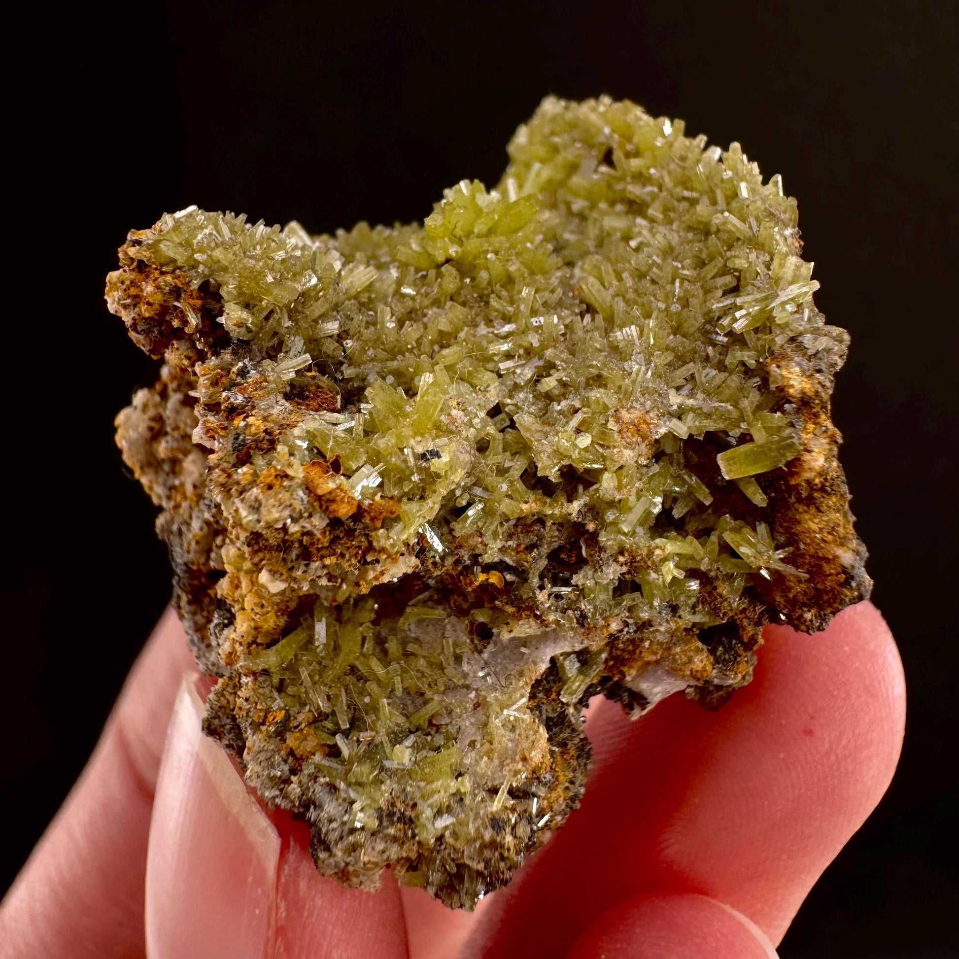 Pyromorphite | green pyromorphite crystal, rare mineral specimen from France
