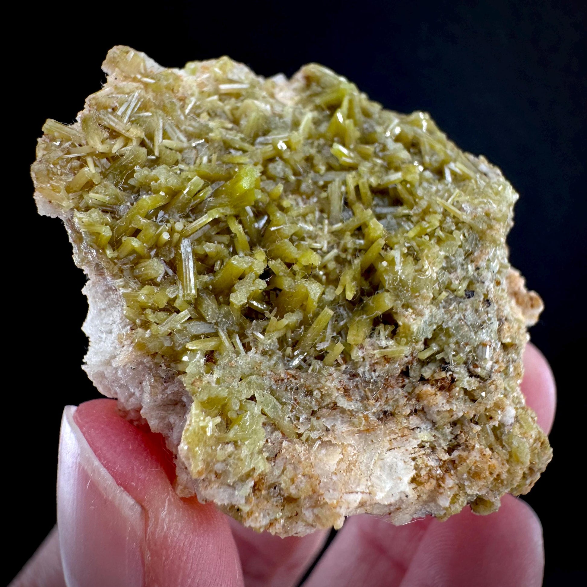 Pyromorphite | green pyromorphite crystal, rare mineral specimen from Germany