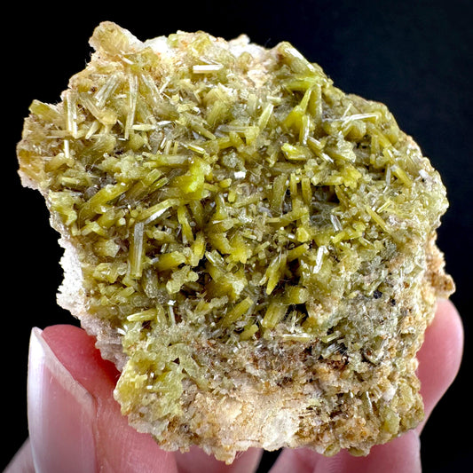 Pyromorphite | green pyromorphite crystal, rare mineral specimen from Germany