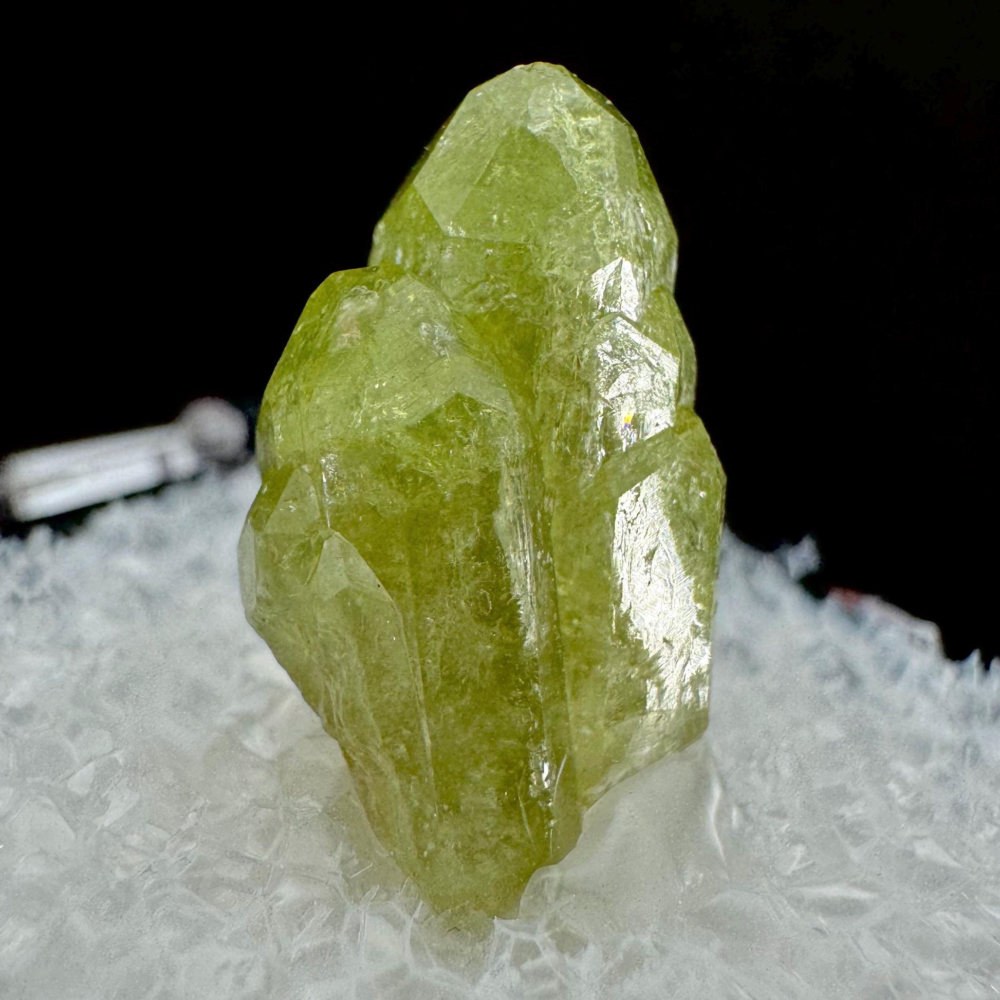 Vesuvianite (Canada) | green vesuvianite crystal, rare mineral specimen