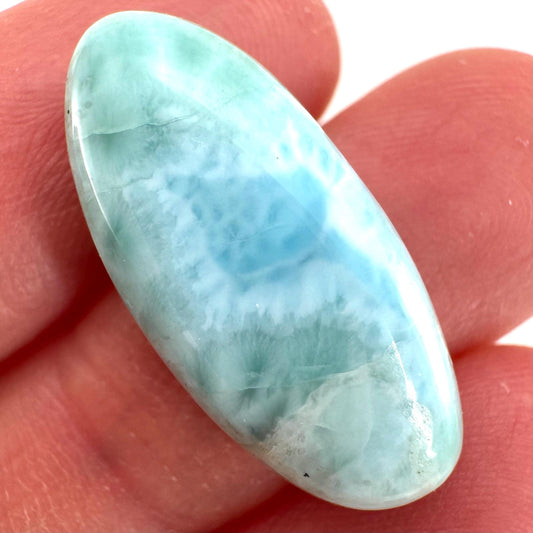 Blue Larimar Gemstone Cabochon