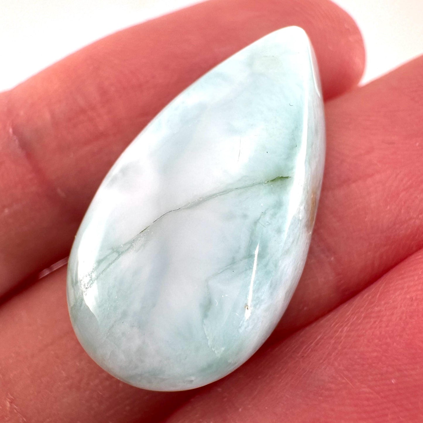 Blue Larimar Gemstone Cabochon