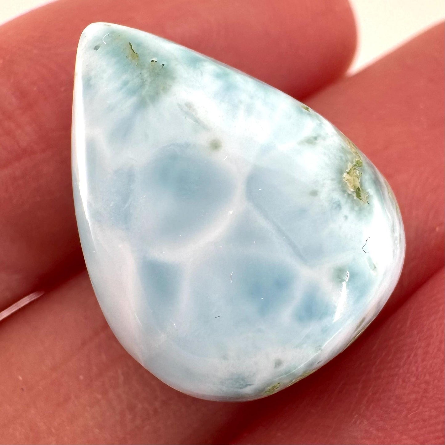 Blue Larimar Gemstone Cabochon