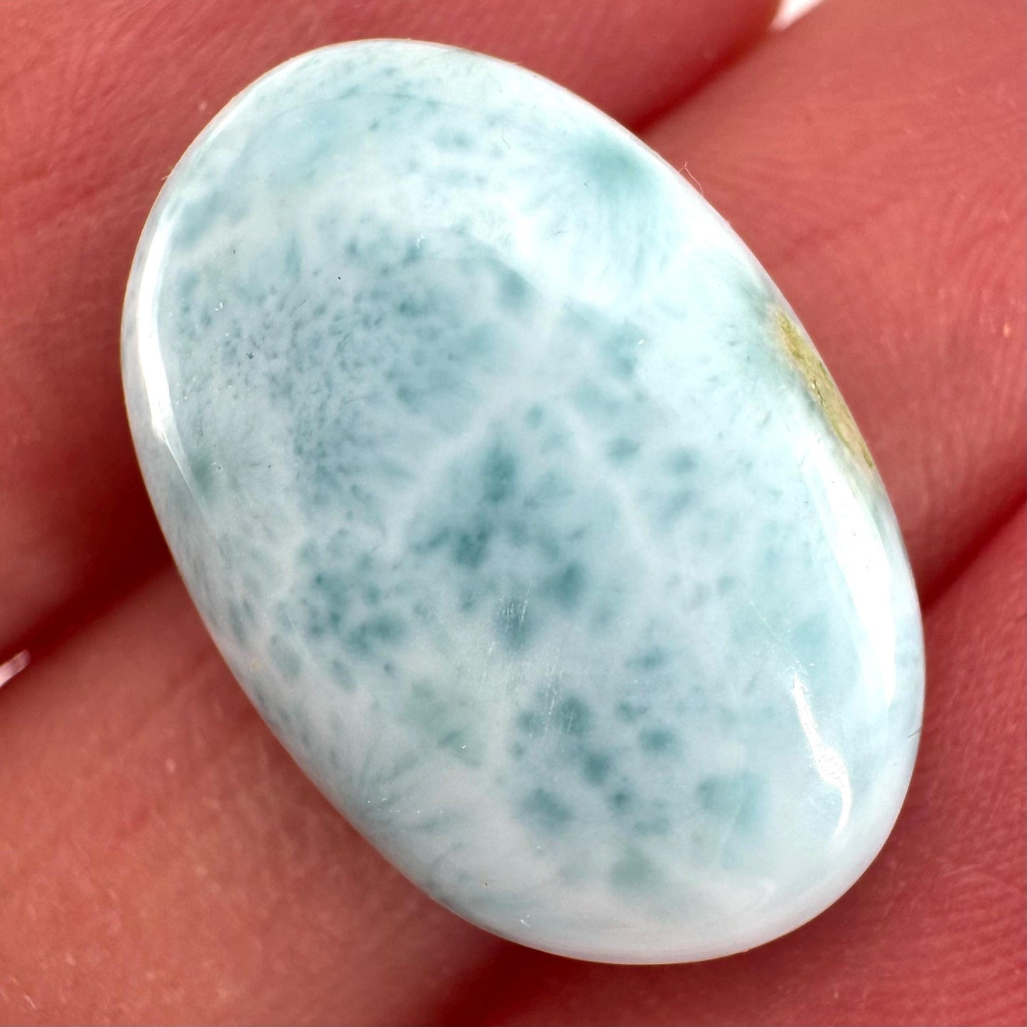 Blue Larimar Gemstone Cabochon