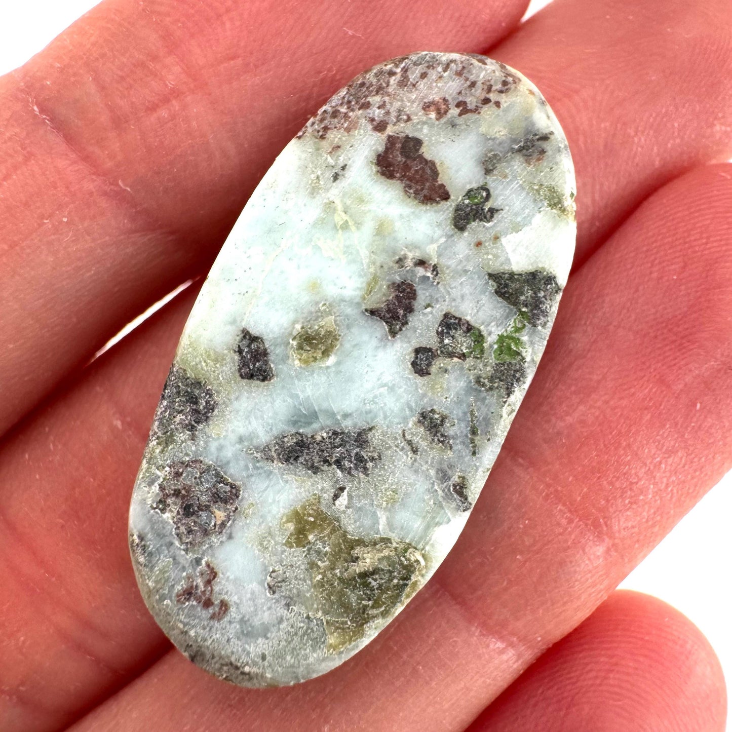 Blue Larimar Gemstone Cabochon