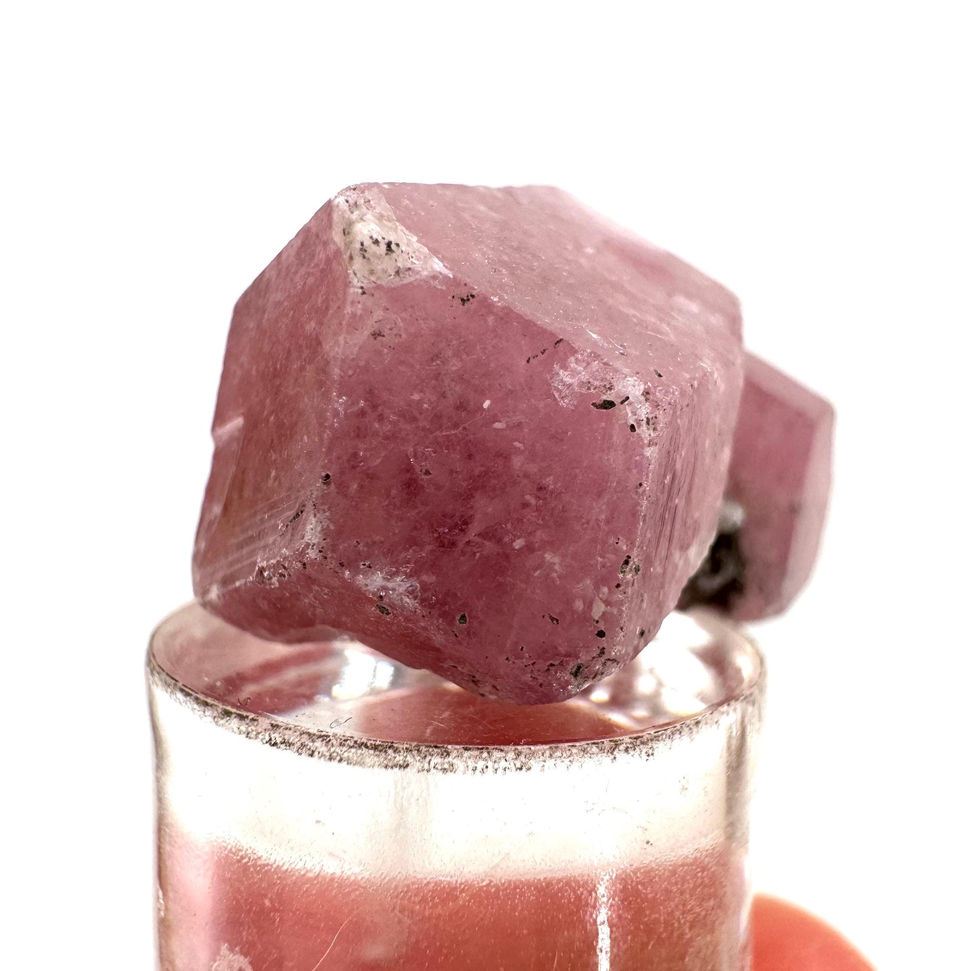 Raspberry Garnet | pink grossular garnet crystal from Mexico