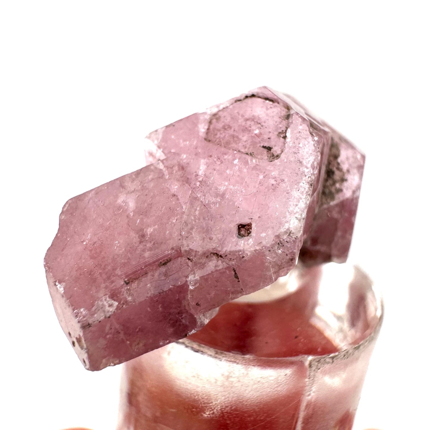 Raspberry Garnet | pink grossular garnet crystal from Mexico