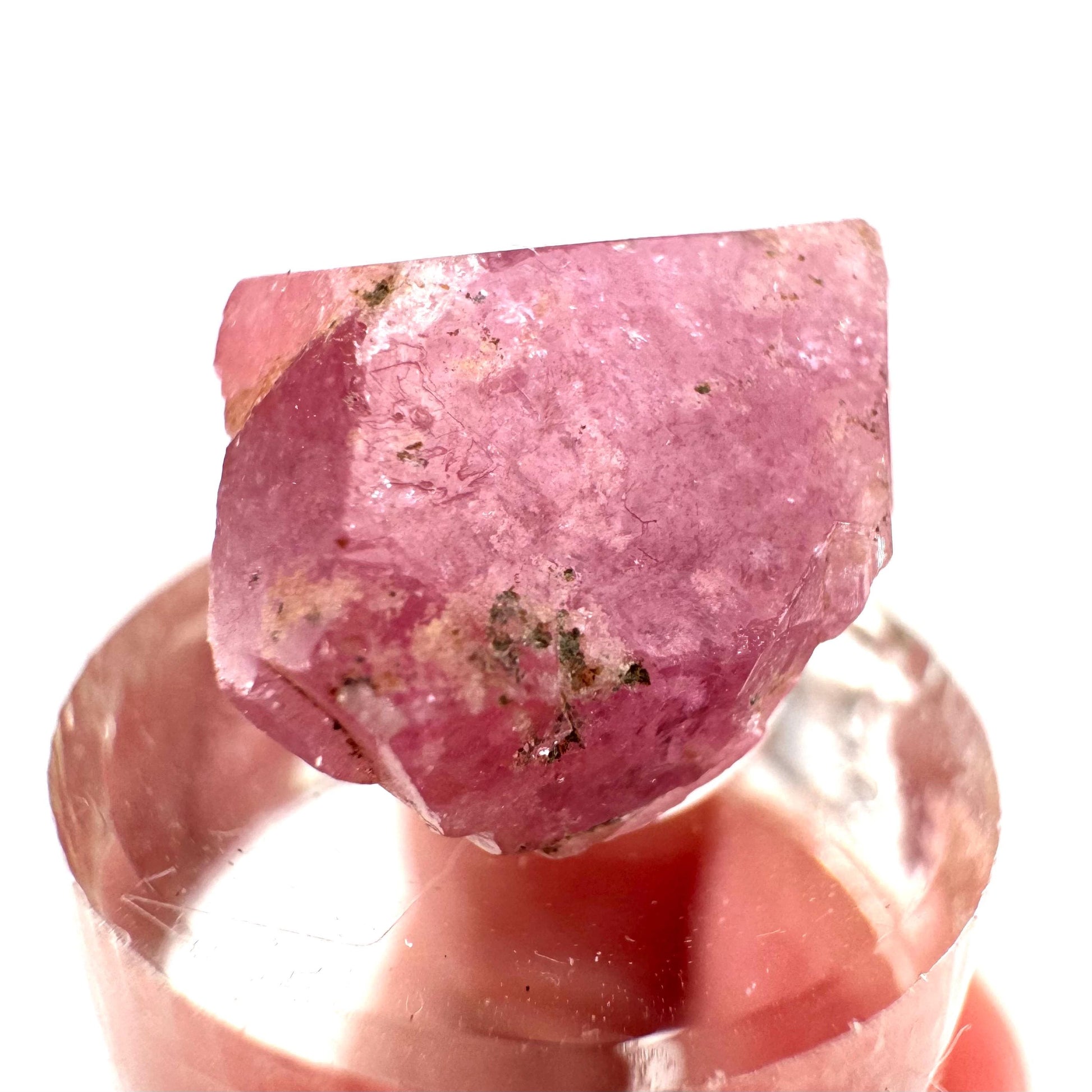 Raspberry Garnet | pink grossular garnet crystal from Mexico