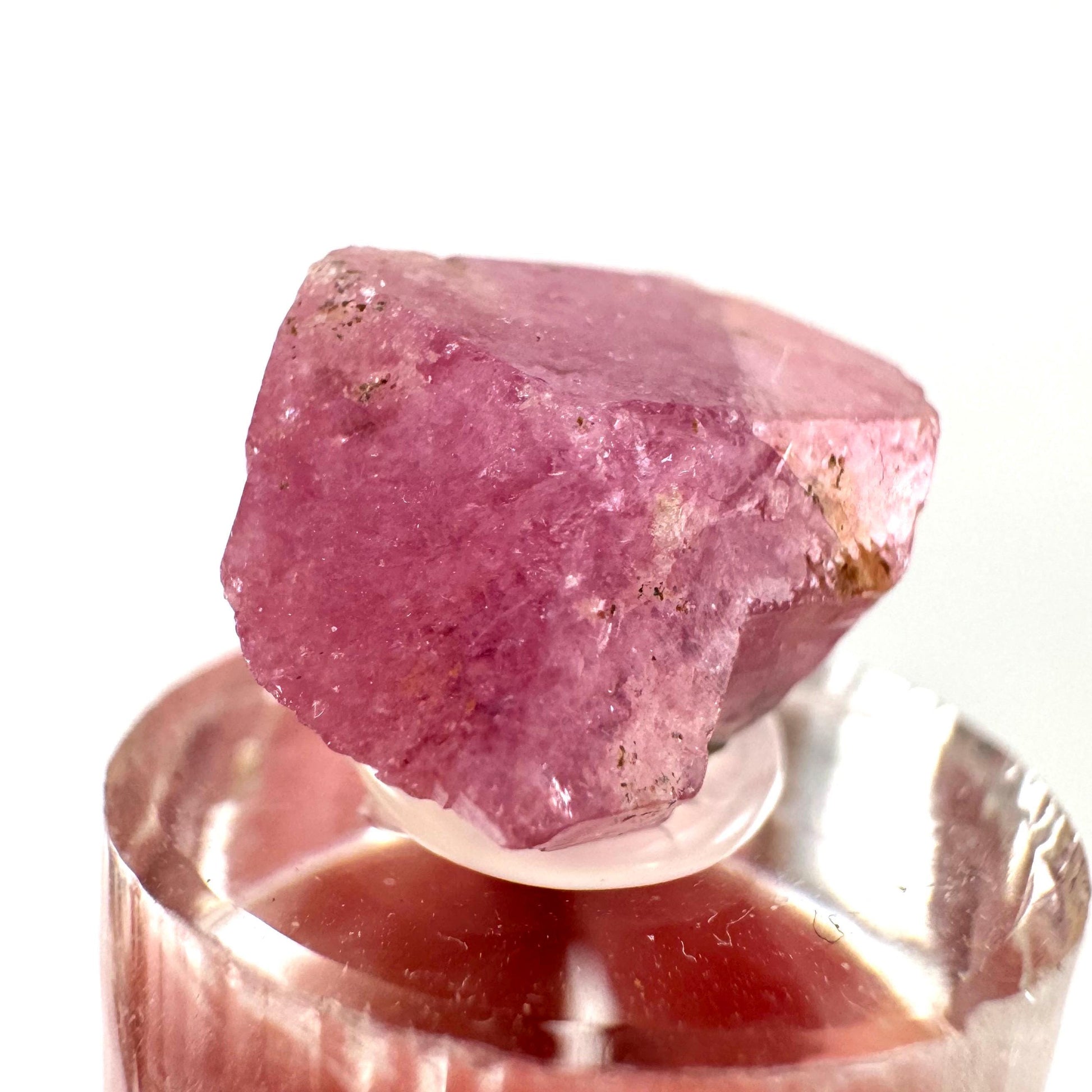 Raspberry Garnet | pink grossular garnet crystal from Mexico