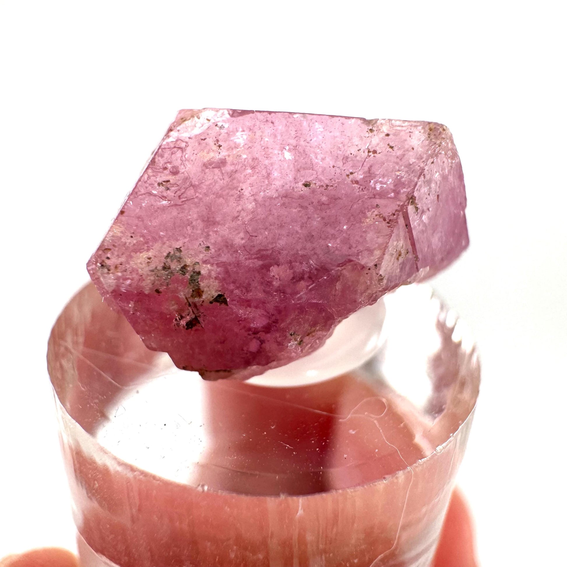 Raspberry Garnet | pink grossular garnet crystal from Mexico