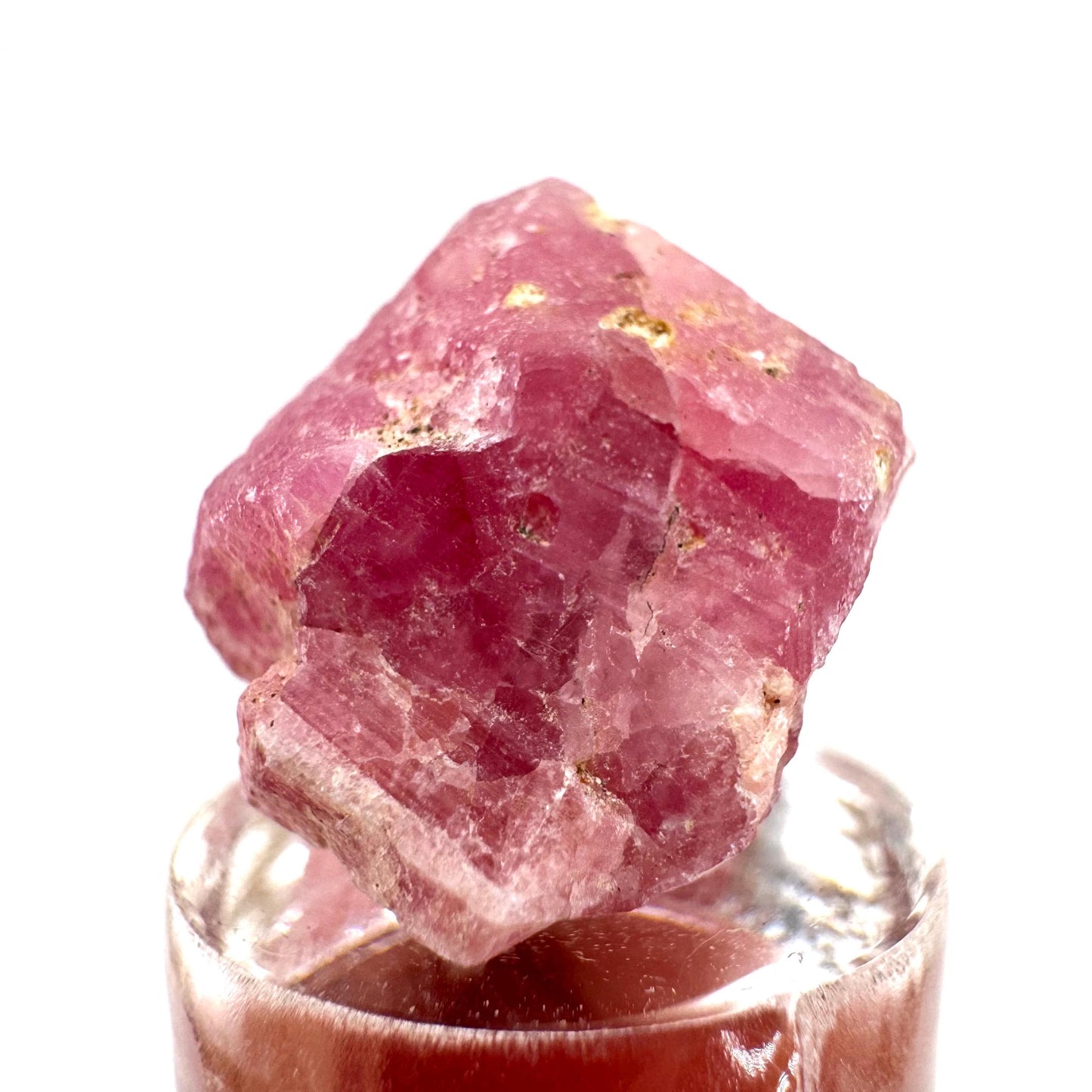 Raspberry Garnet | pink grossular garnet crystal from Mexico