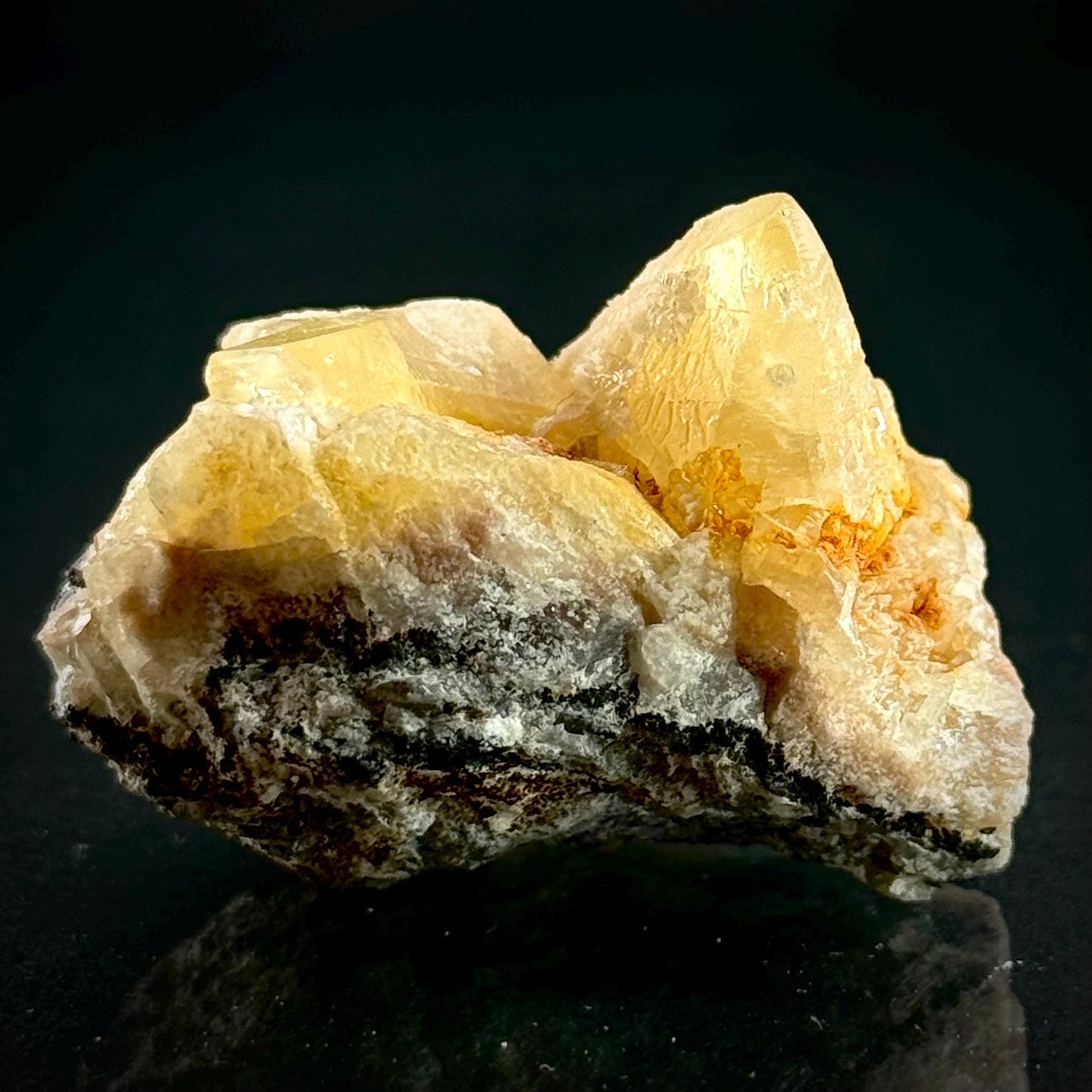 Anglesite | fluorescent crystal, rare mineral specimen from Tsumeb Mine