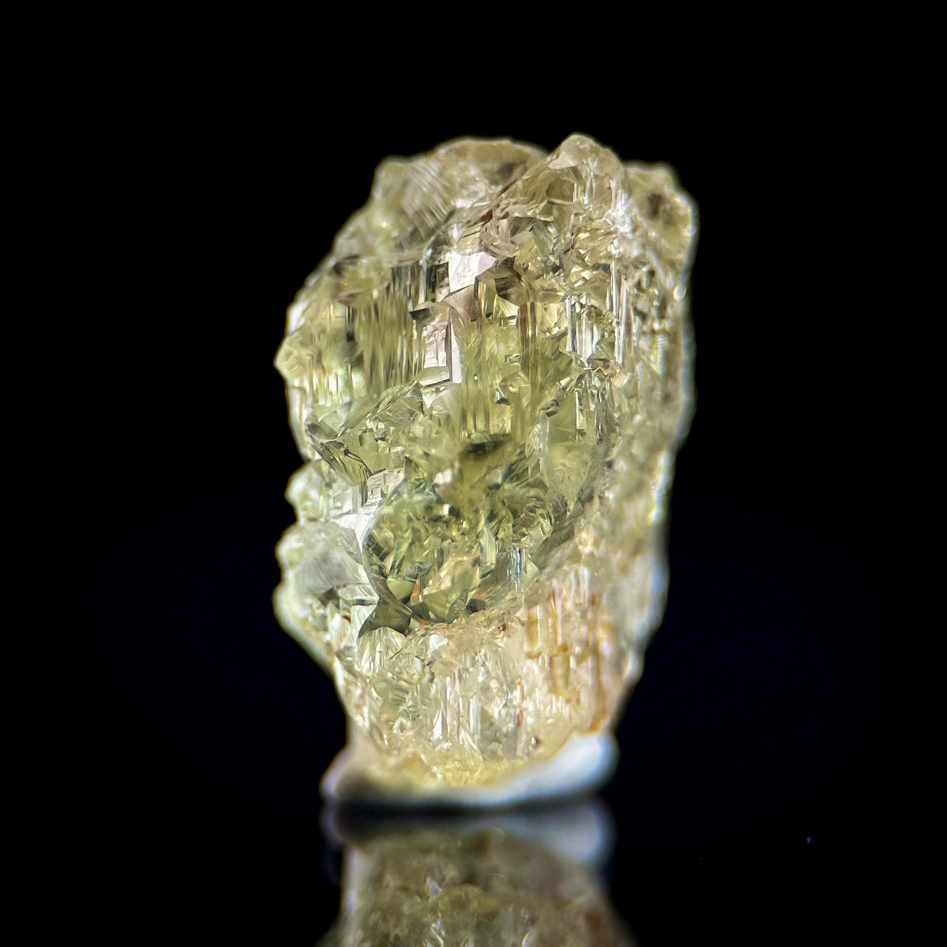 Etched Heliodor Beryl | rare mineral specimen from Ukraine