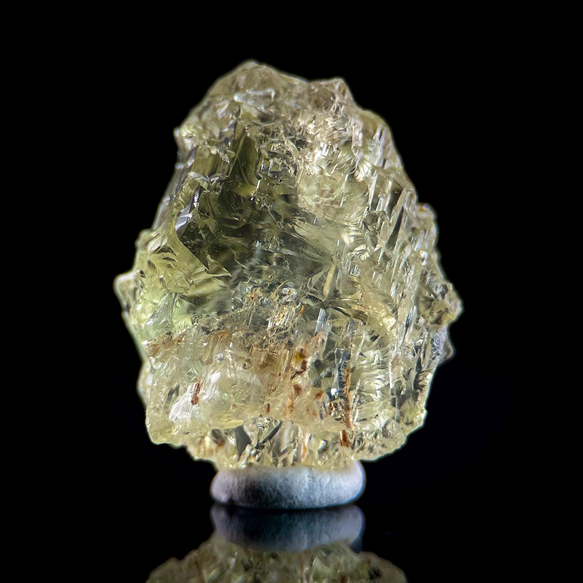 Etched Heliodor Beryl | rare mineral specimen from Ukraine