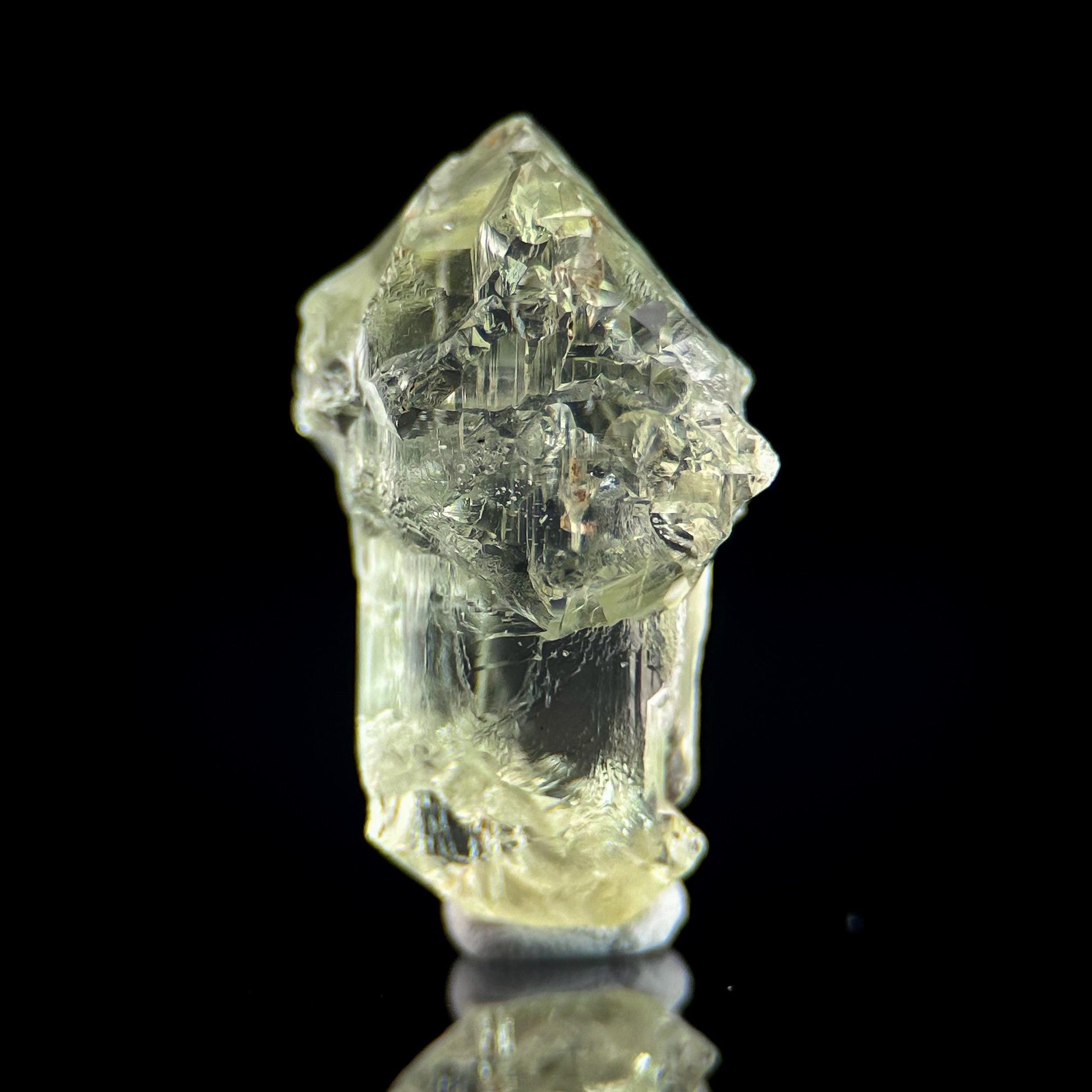 Etched Heliodor Beryl | rare mineral specimen from Ukraine