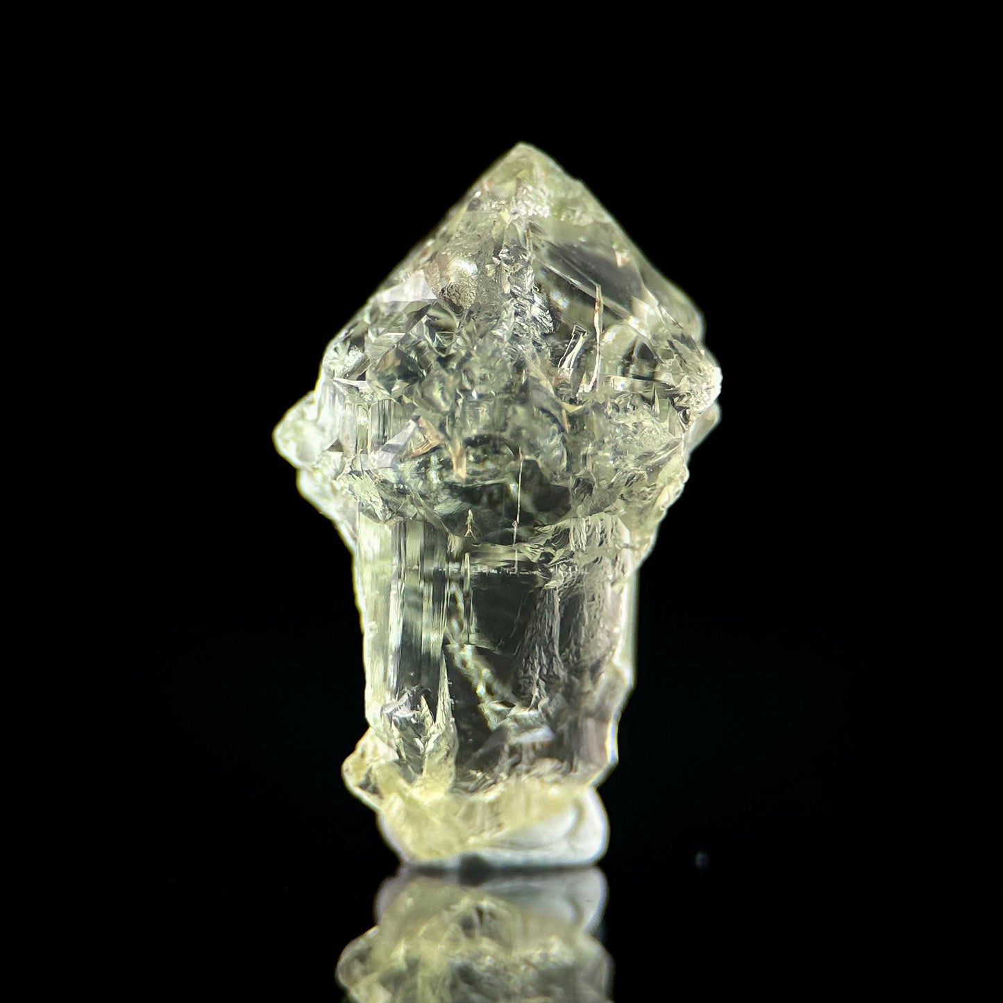 Etched Heliodor Beryl | rare mineral specimen from Ukraine