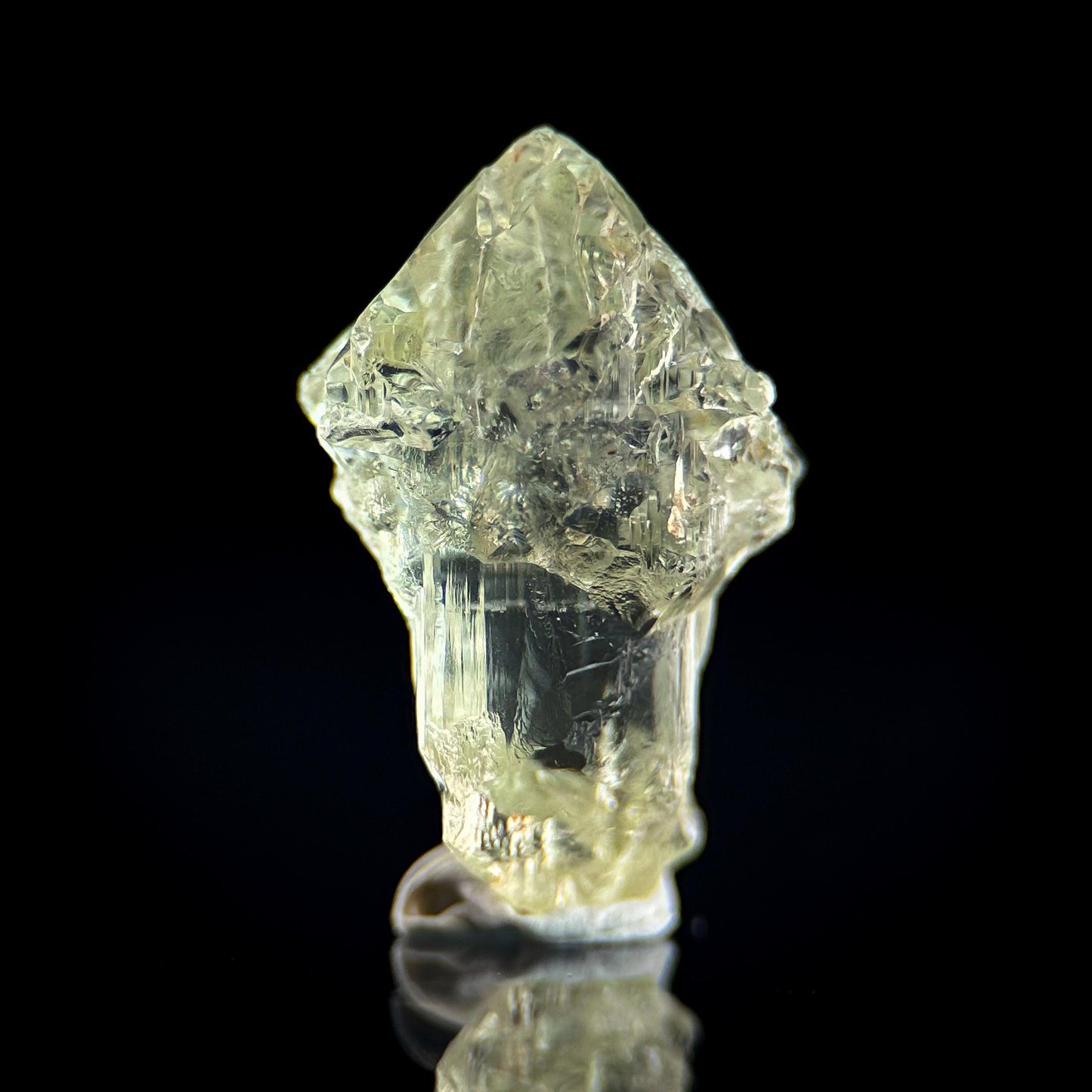 Etched Heliodor Beryl | rare mineral specimen from Ukraine