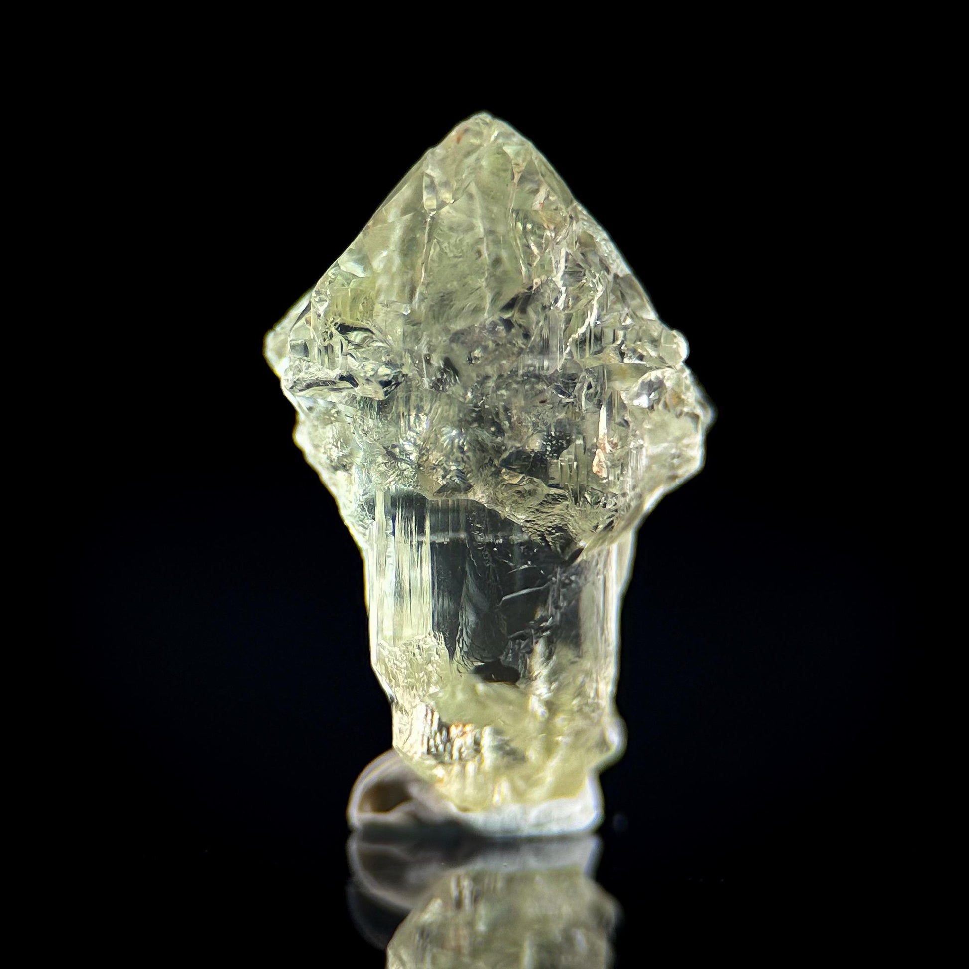 Etched Heliodor Beryl | rare mineral specimen from Ukraine