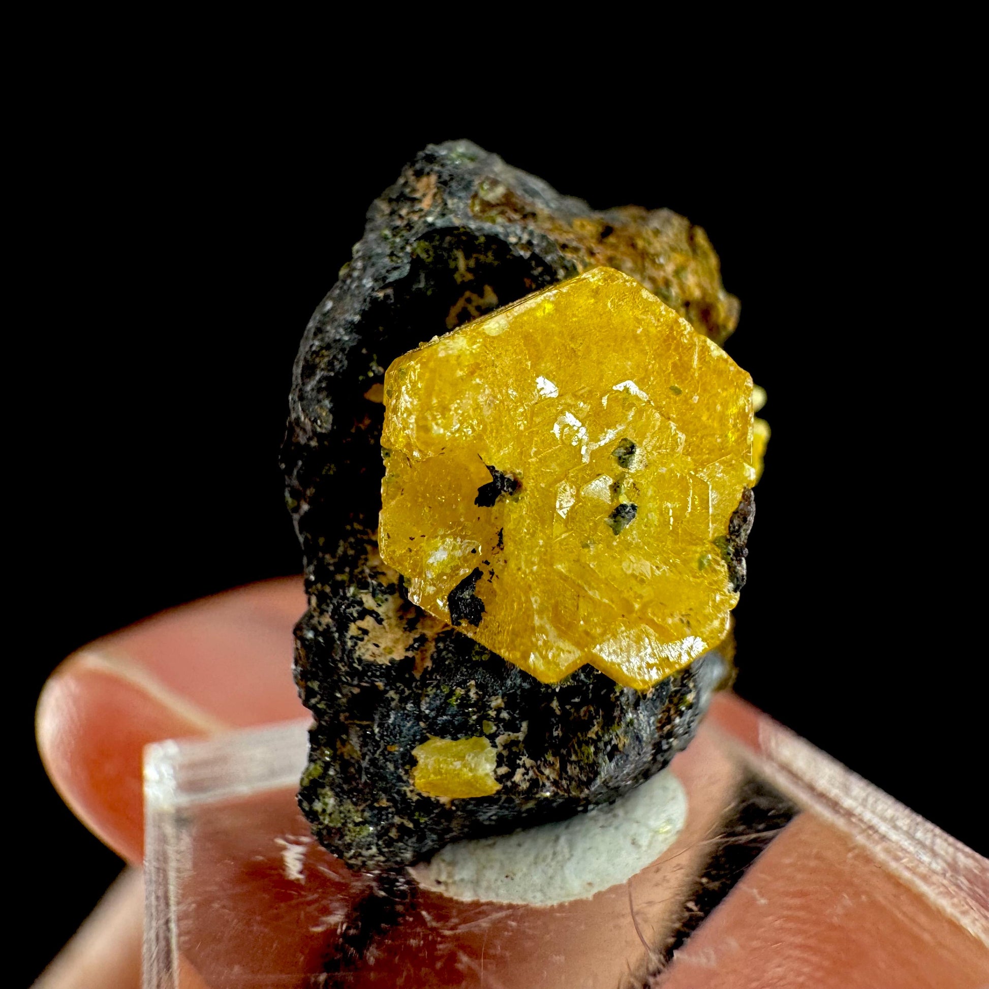 Mimetite Mineral Specimen | Rare Yellow Crystal from Congo