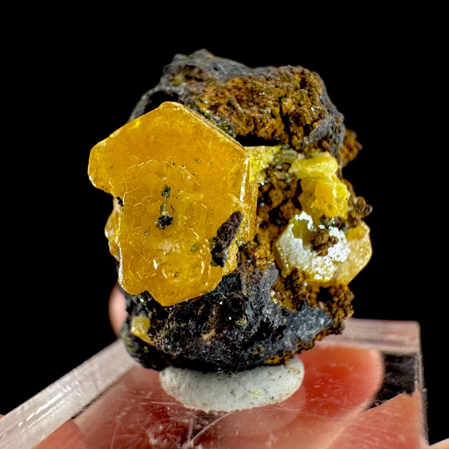 Mimetite Mineral Specimen | Rare Yellow Crystal from Congo