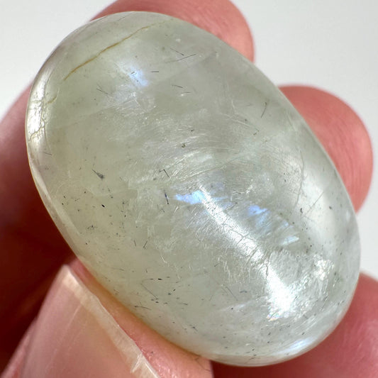 Green Garnierite Cabochon | Madagascar Moonstone Gemstone