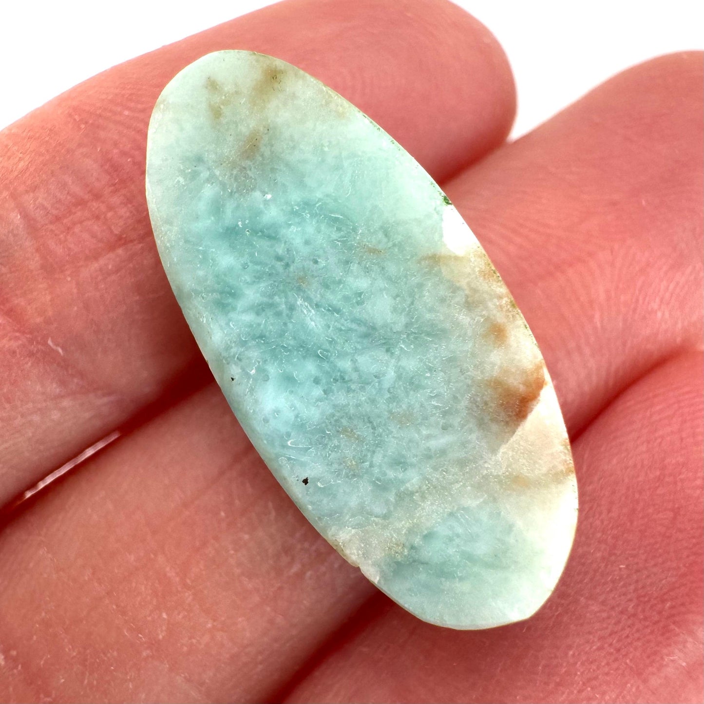 Blue Larimar Gemstone Cabochon