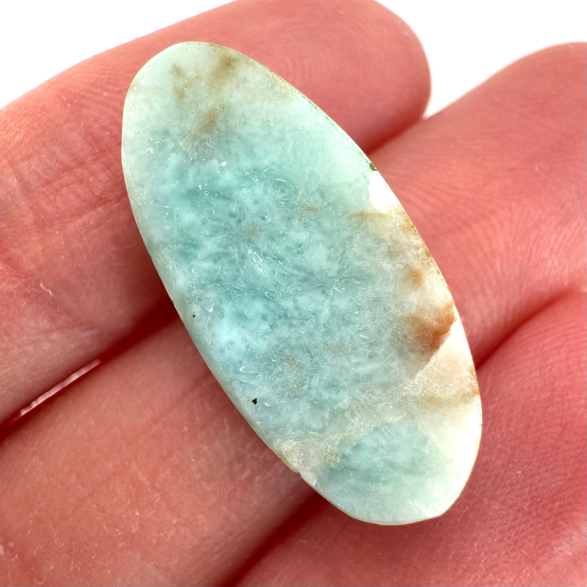 Blue Larimar Gemstone Cabochon