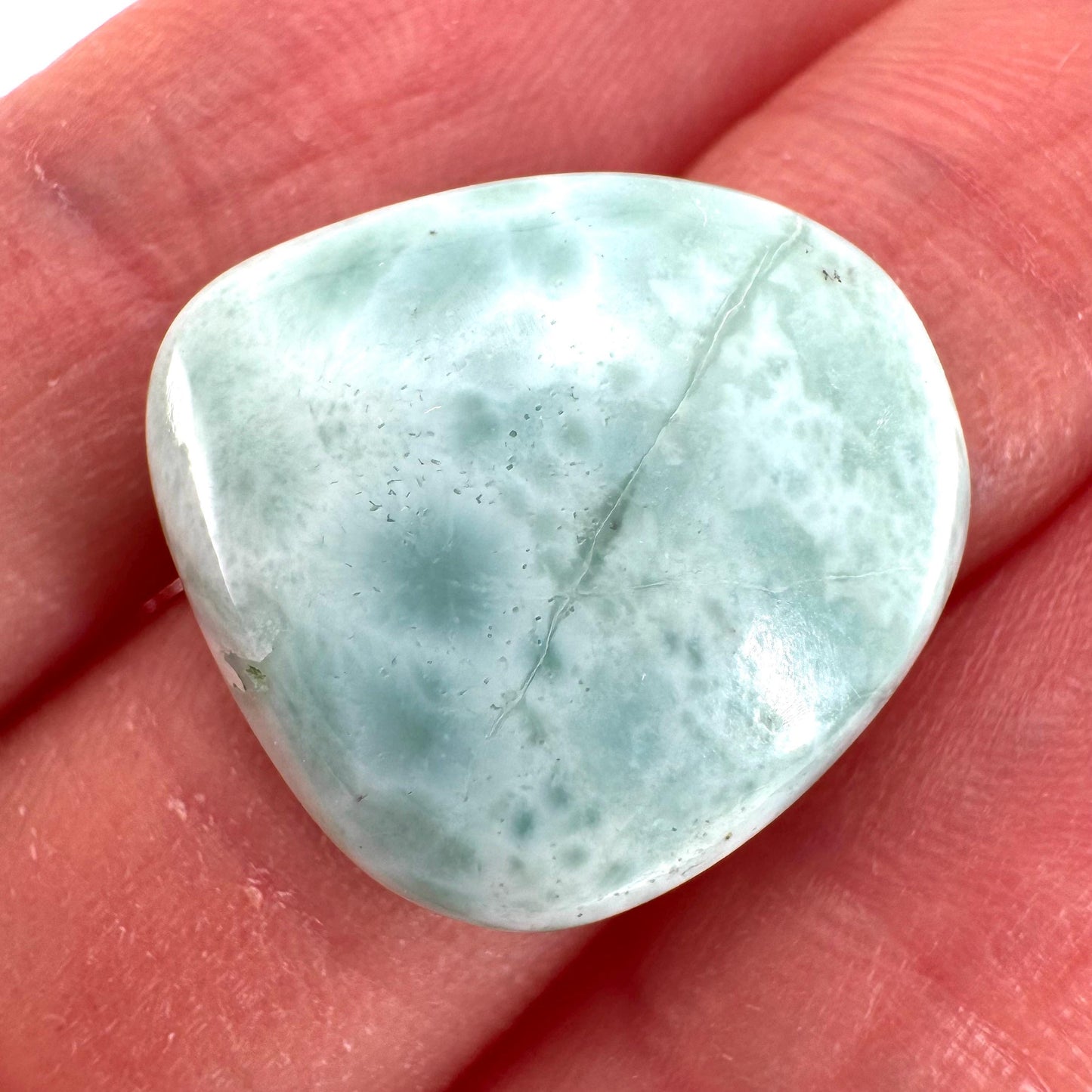 Blue Larimar Gemstone Cabochon