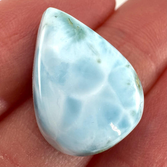Blue Larimar Gemstone Cabochon