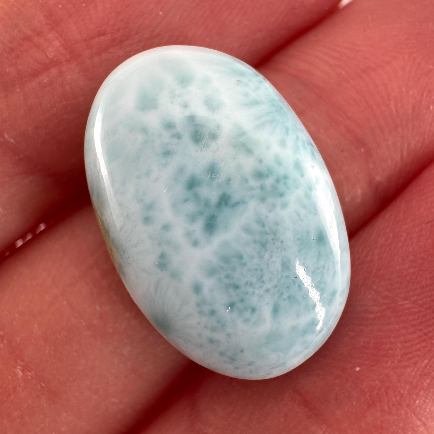 Blue Larimar Gemstone Cabochon