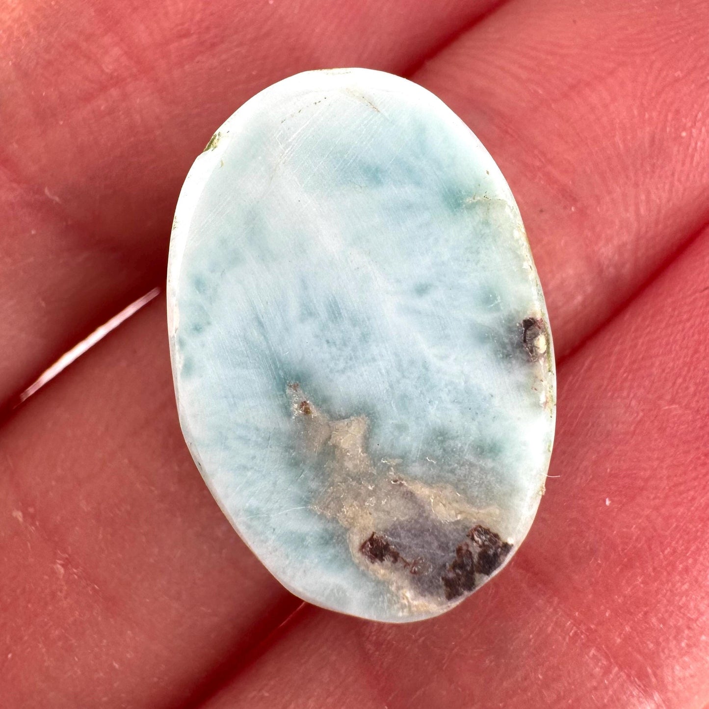 Blue Larimar Gemstone Cabochon