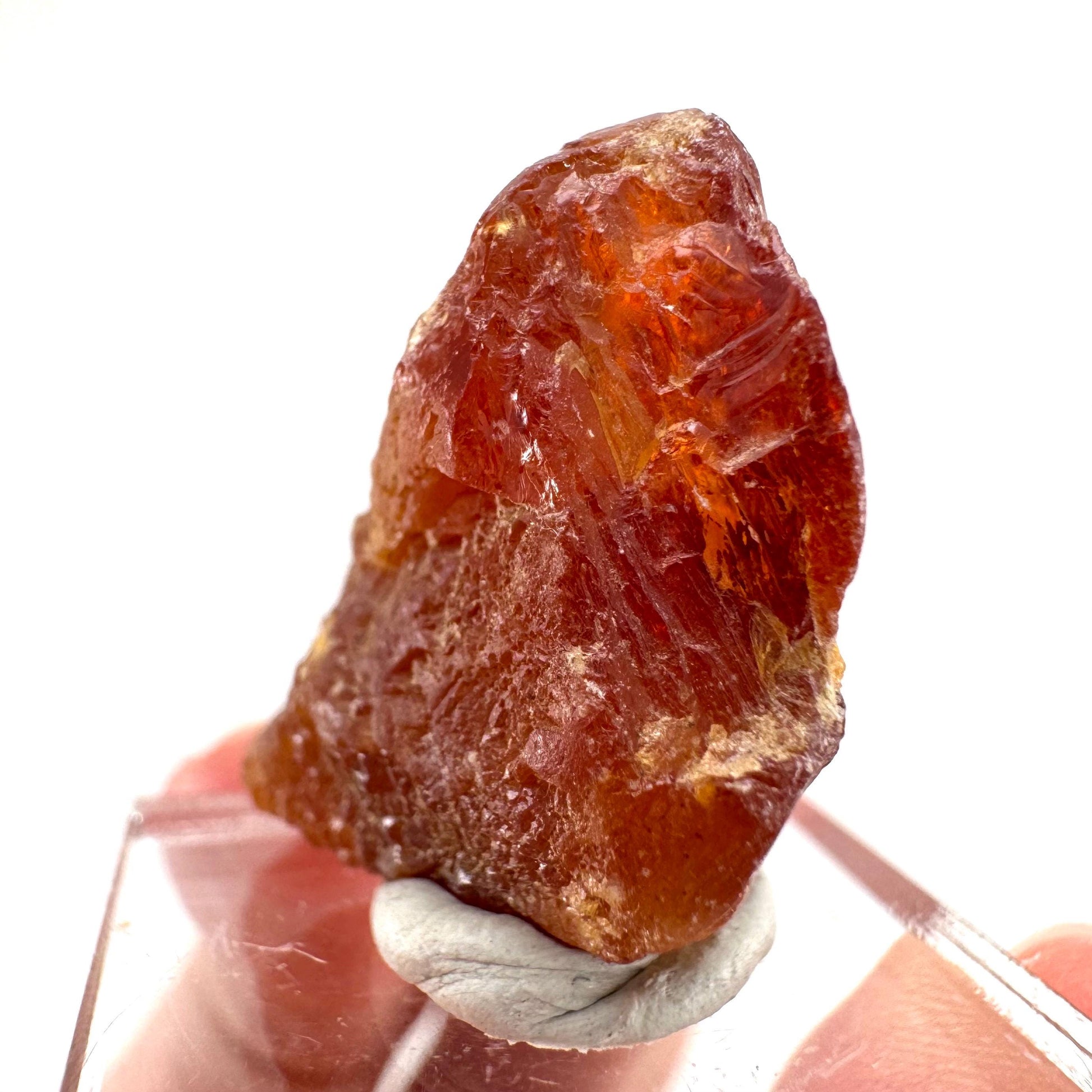 Scheelite (Pakistan) | natural orange scheelite, scheelite crystal, mineral specimen, rare crystals