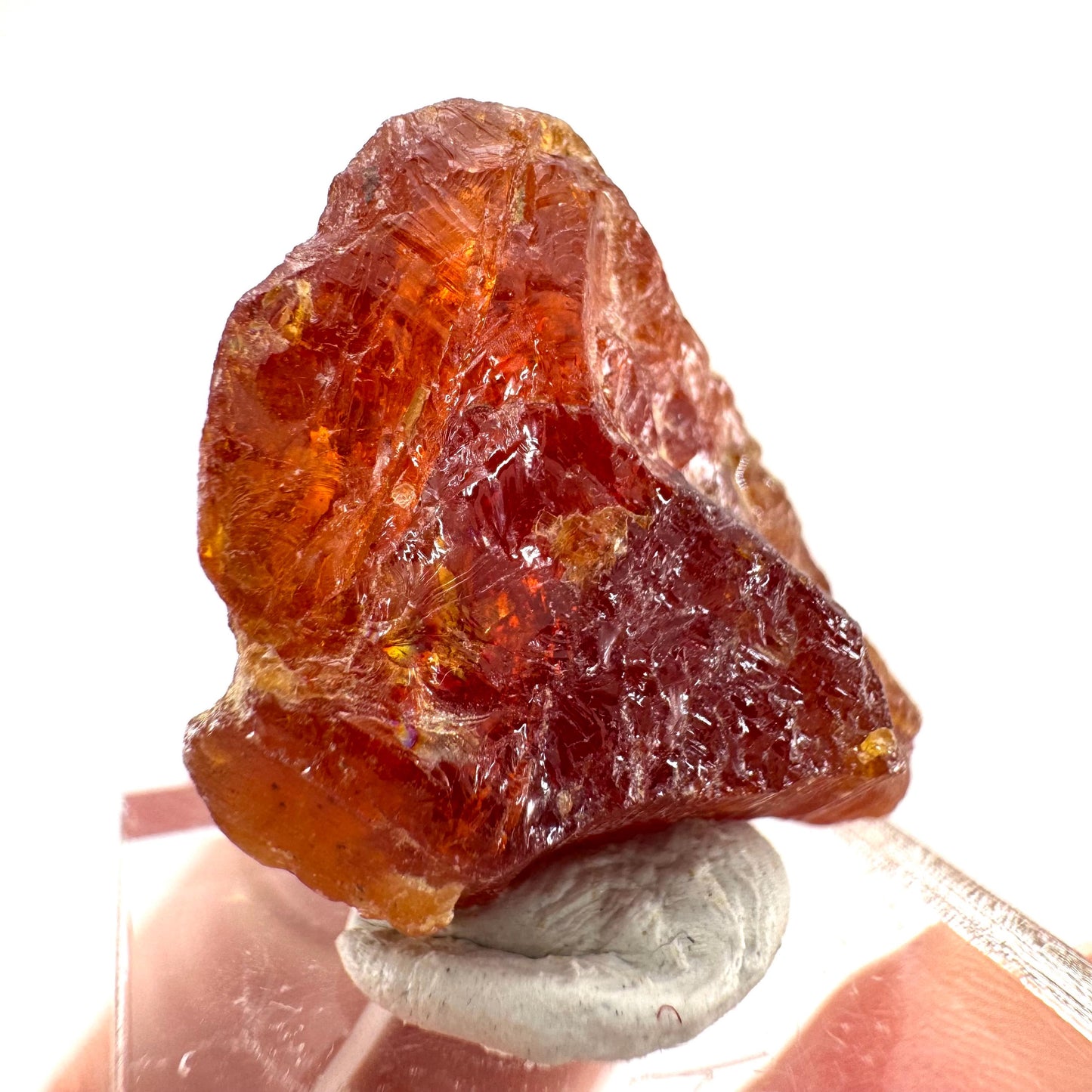 Scheelite (Pakistan) | natural orange scheelite, scheelite crystal, mineral specimen, rare crystals