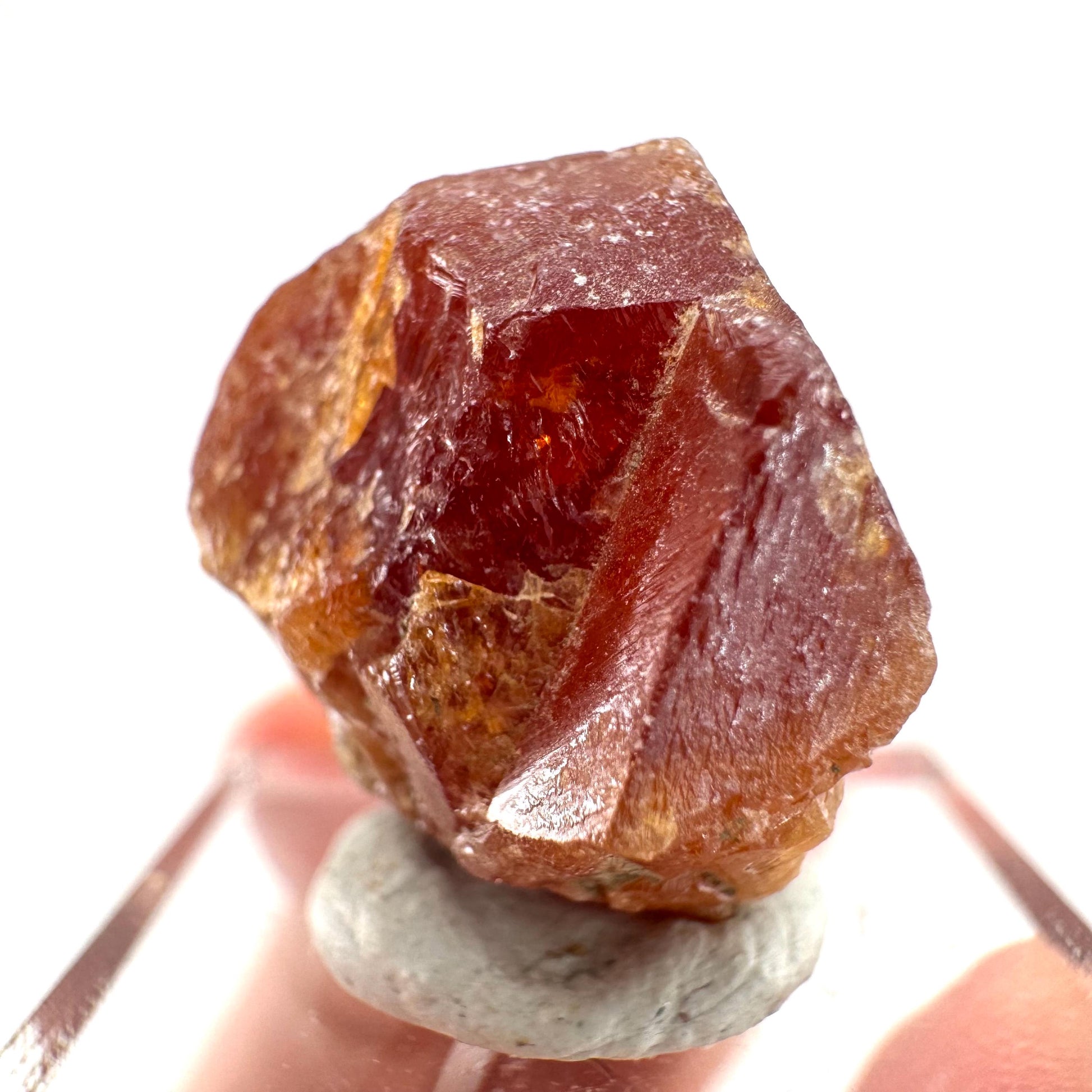 Scheelite (Pakistan) | natural orange scheelite, scheelite crystal, mineral specimen, rare crystals