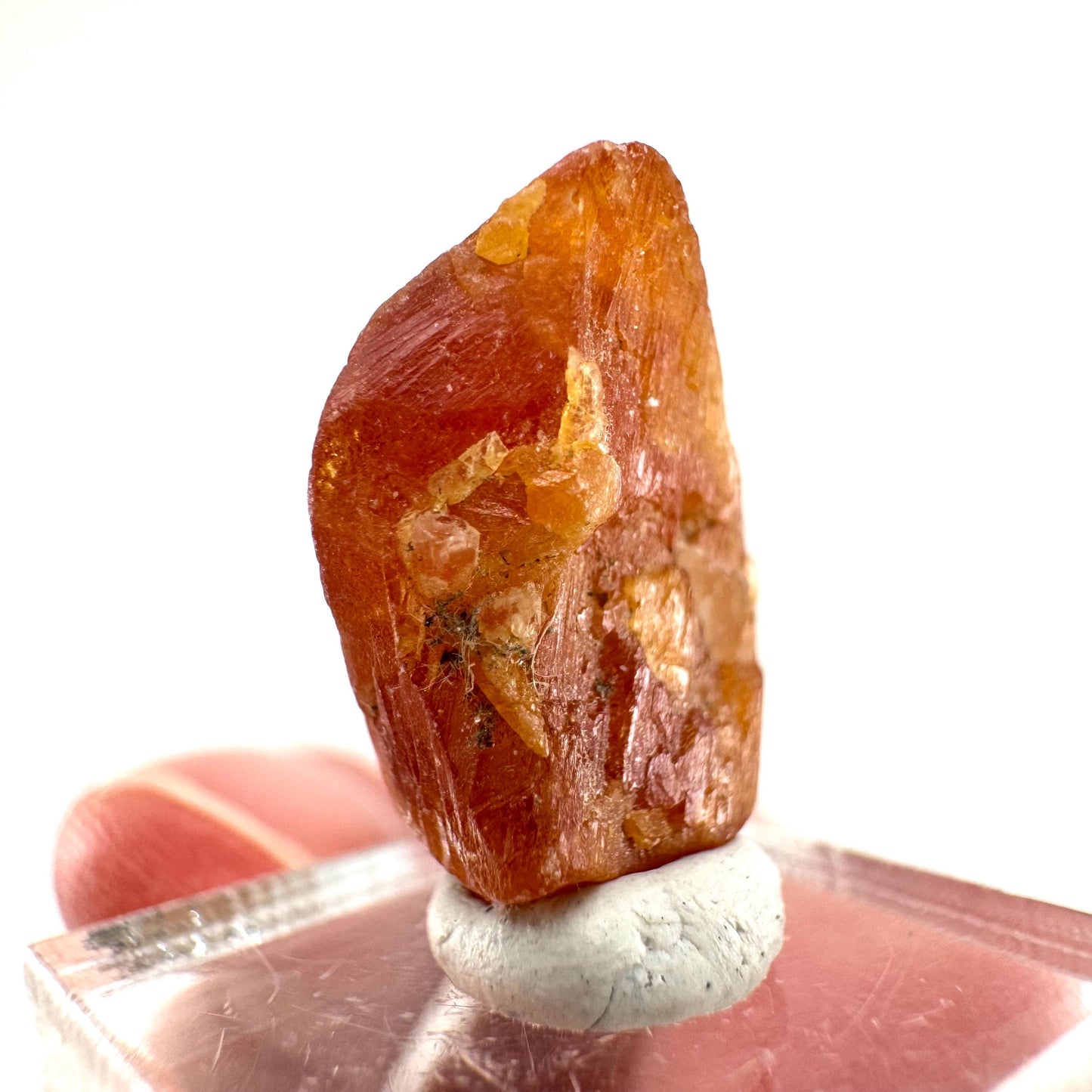 Scheelite (Pakistan) | natural orange scheelite, scheelite crystal, mineral specimen, rare crystals