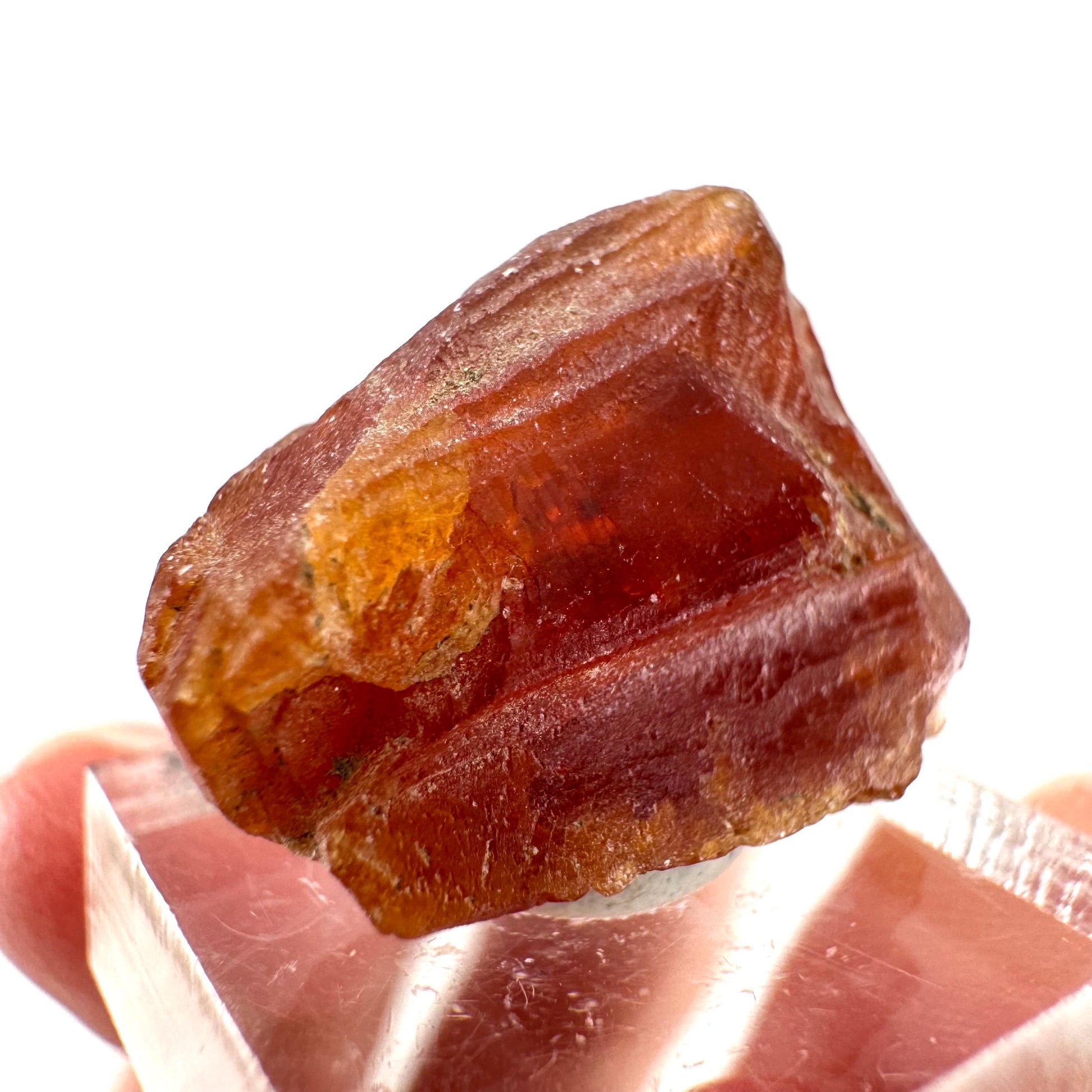 Scheelite (Pakistan) | natural orange scheelite, scheelite crystal, mineral specimen, rare crystals