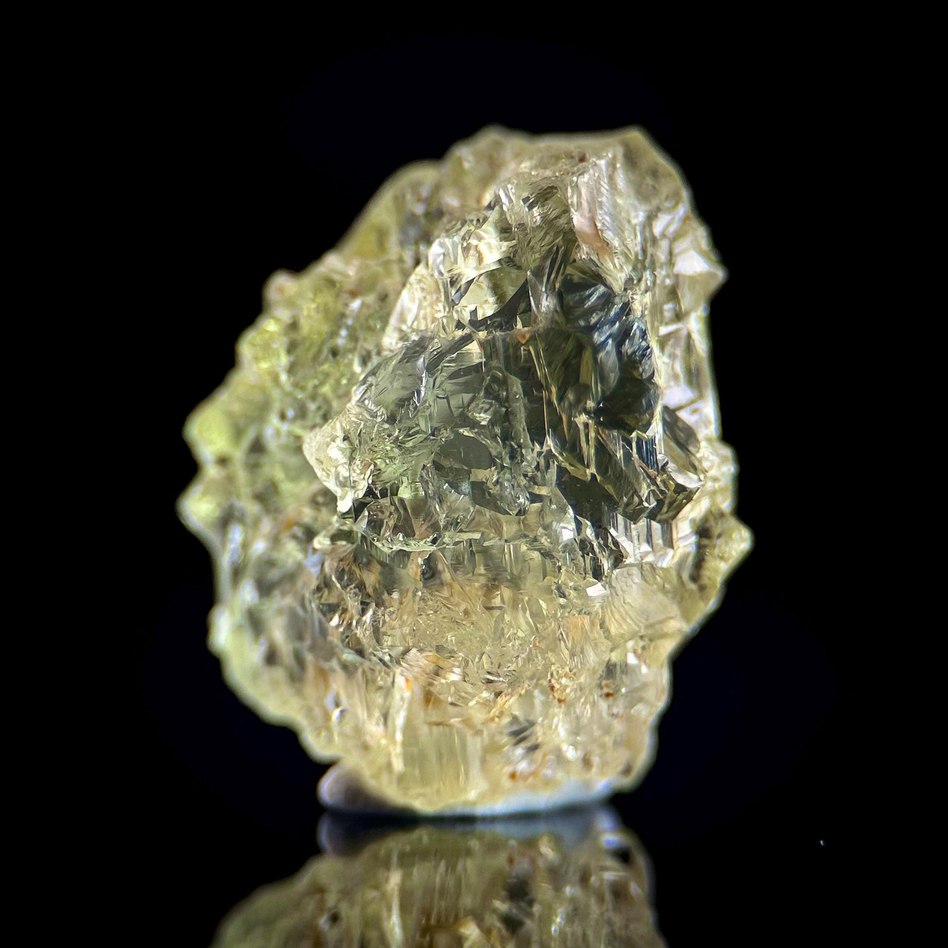 Etched Heliodor Beryl | rare mineral specimen from Ukraine