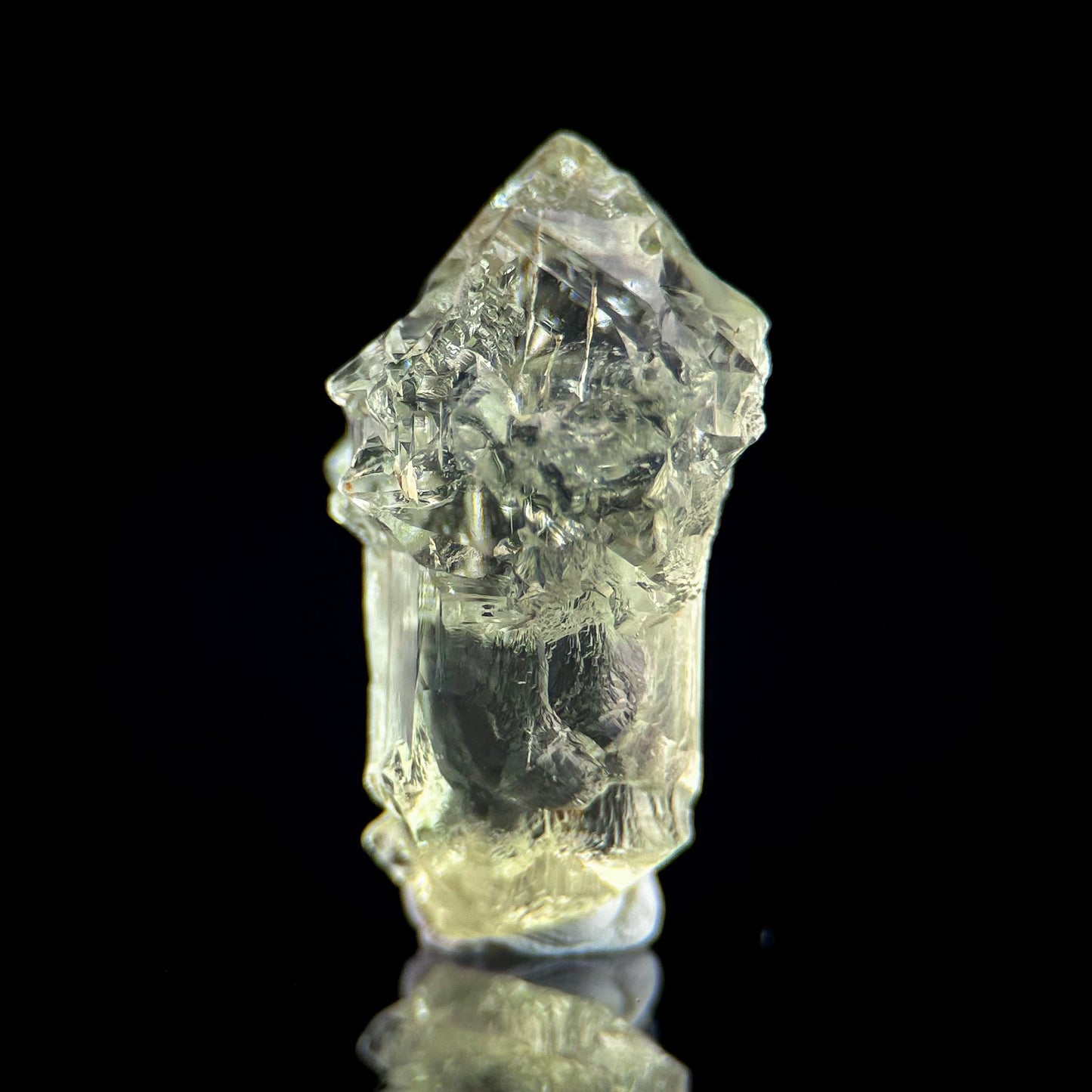 Etched Heliodor Beryl | rare mineral specimen from Ukraine