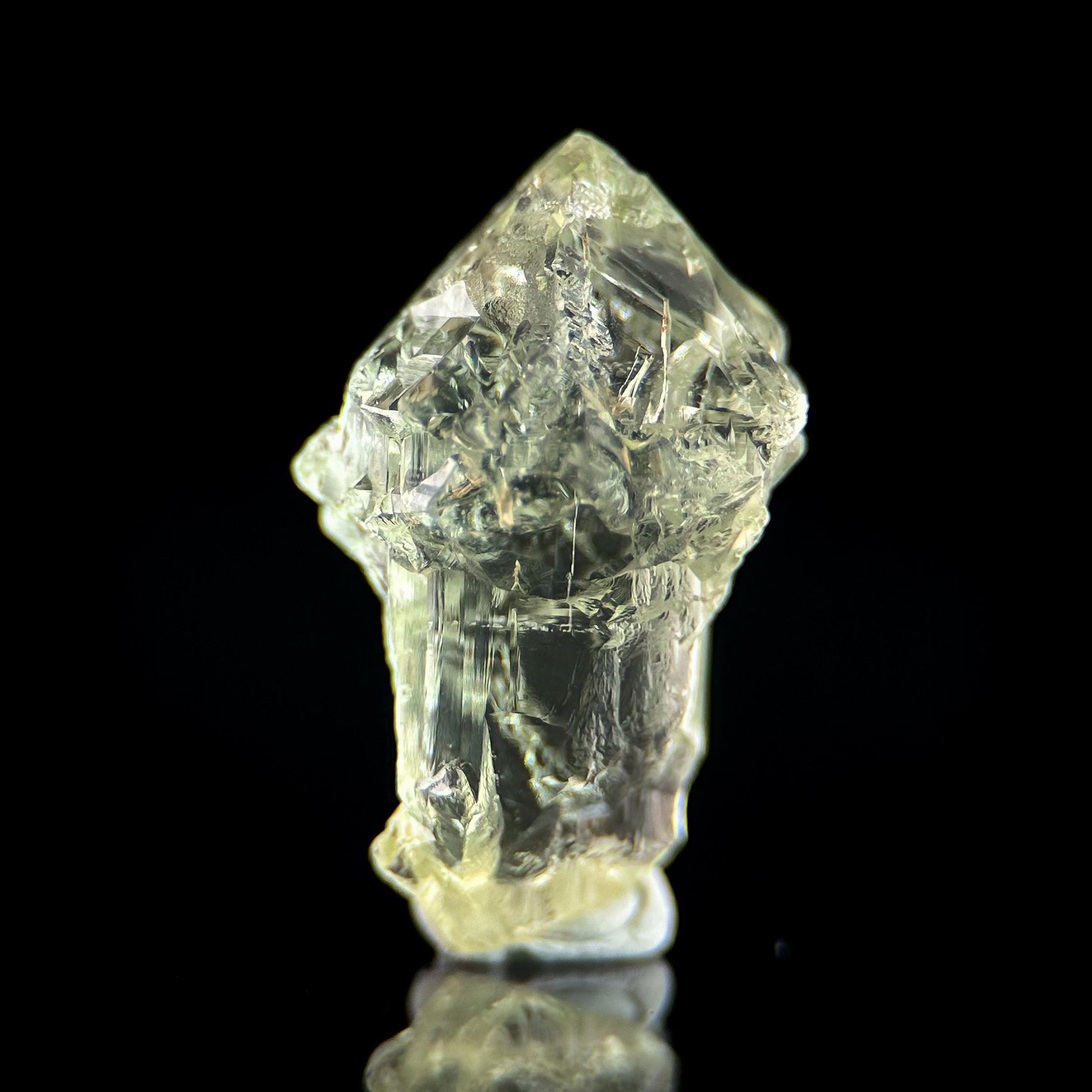 Etched Heliodor Beryl | rare mineral specimen from Ukraine