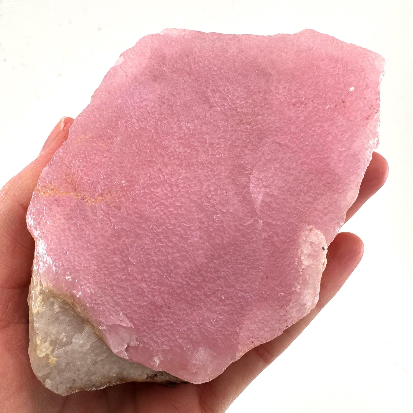 Pink Aragonite | natural crystal cluster, mineral specimen