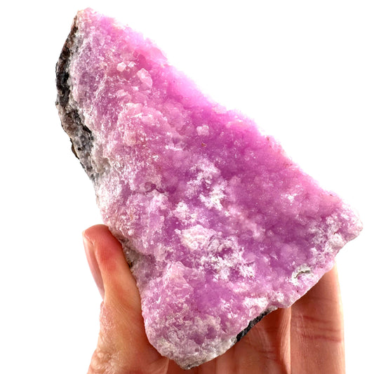 Pink Aragonite | natural crystal cluster, mineral specimen