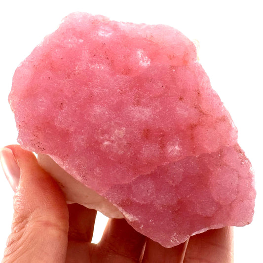 Pink Aragonite | natural crystal cluster, mineral specimen