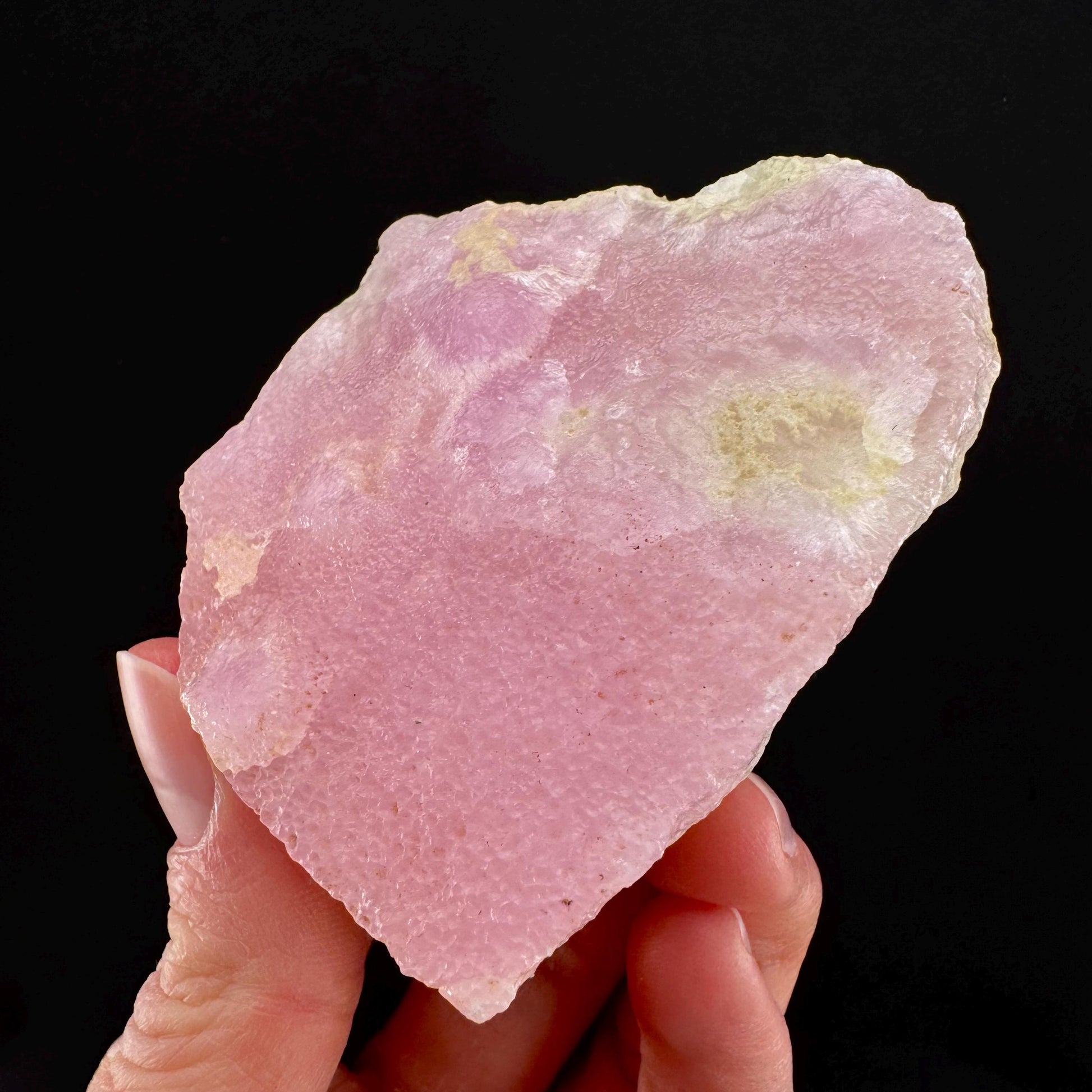 Pink Aragonite | natural crystal cluster, mineral specimen