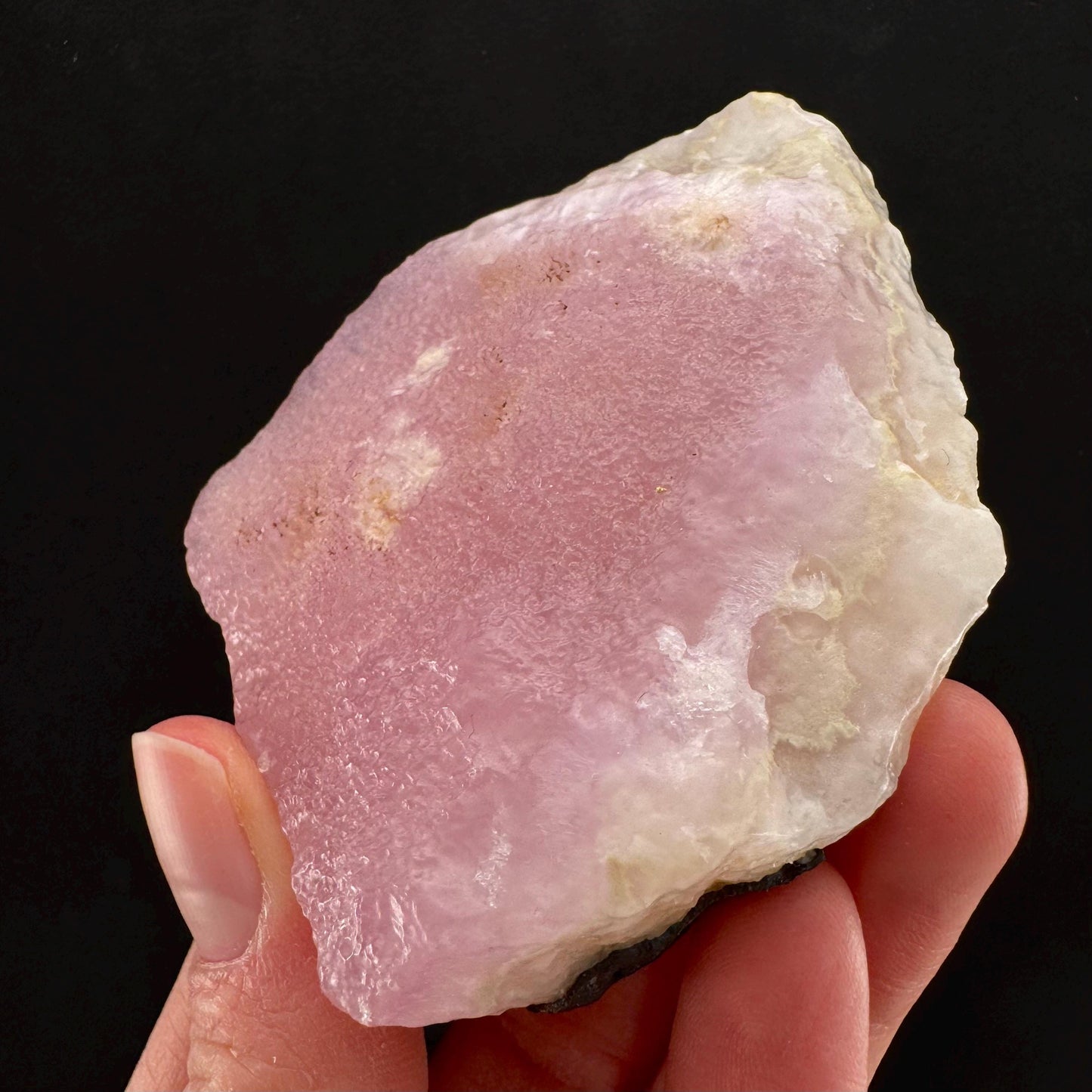 Pink Aragonite | natural crystal cluster, mineral specimen
