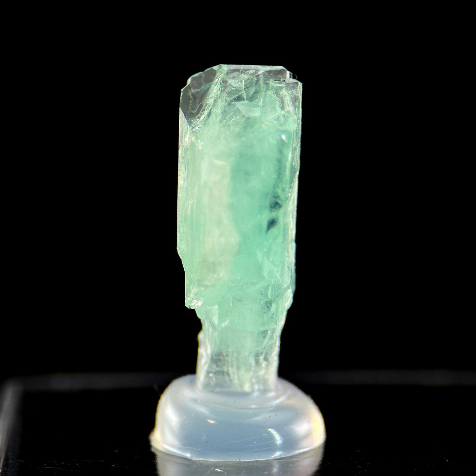 Phosphophyllite | terminated phosphophyllite crystal, rare mineral specimen