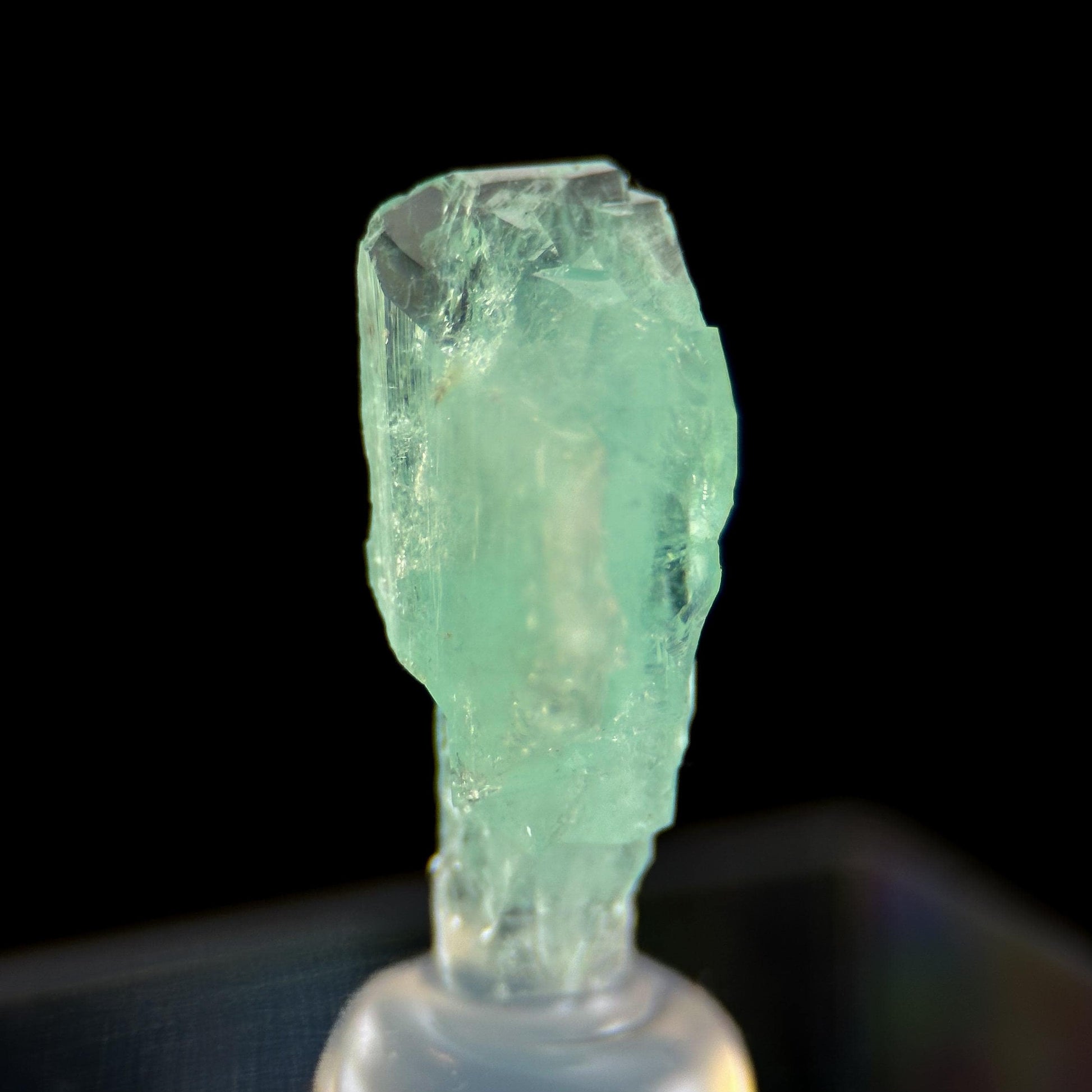 Phosphophyllite | terminated phosphophyllite crystal, rare mineral specimen