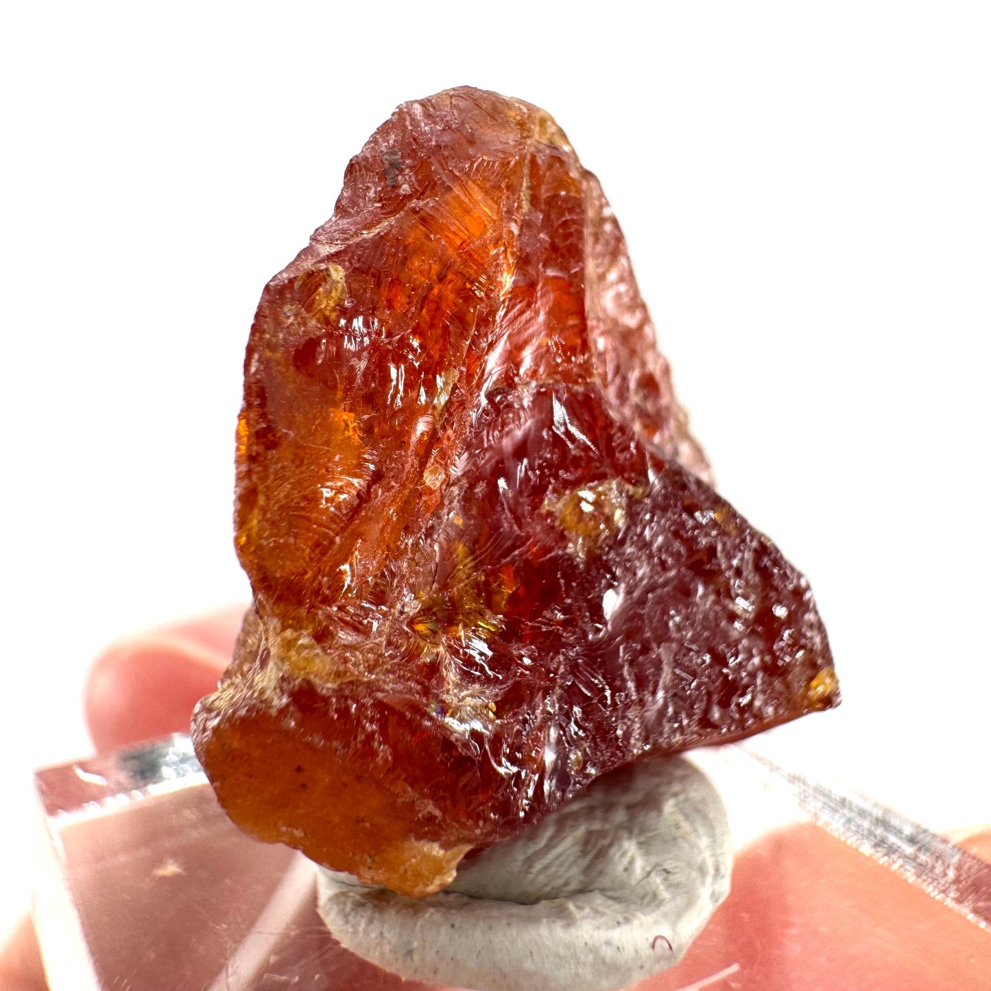 Scheelite (Pakistan) | natural orange scheelite, scheelite crystal, mineral specimen, rare crystals