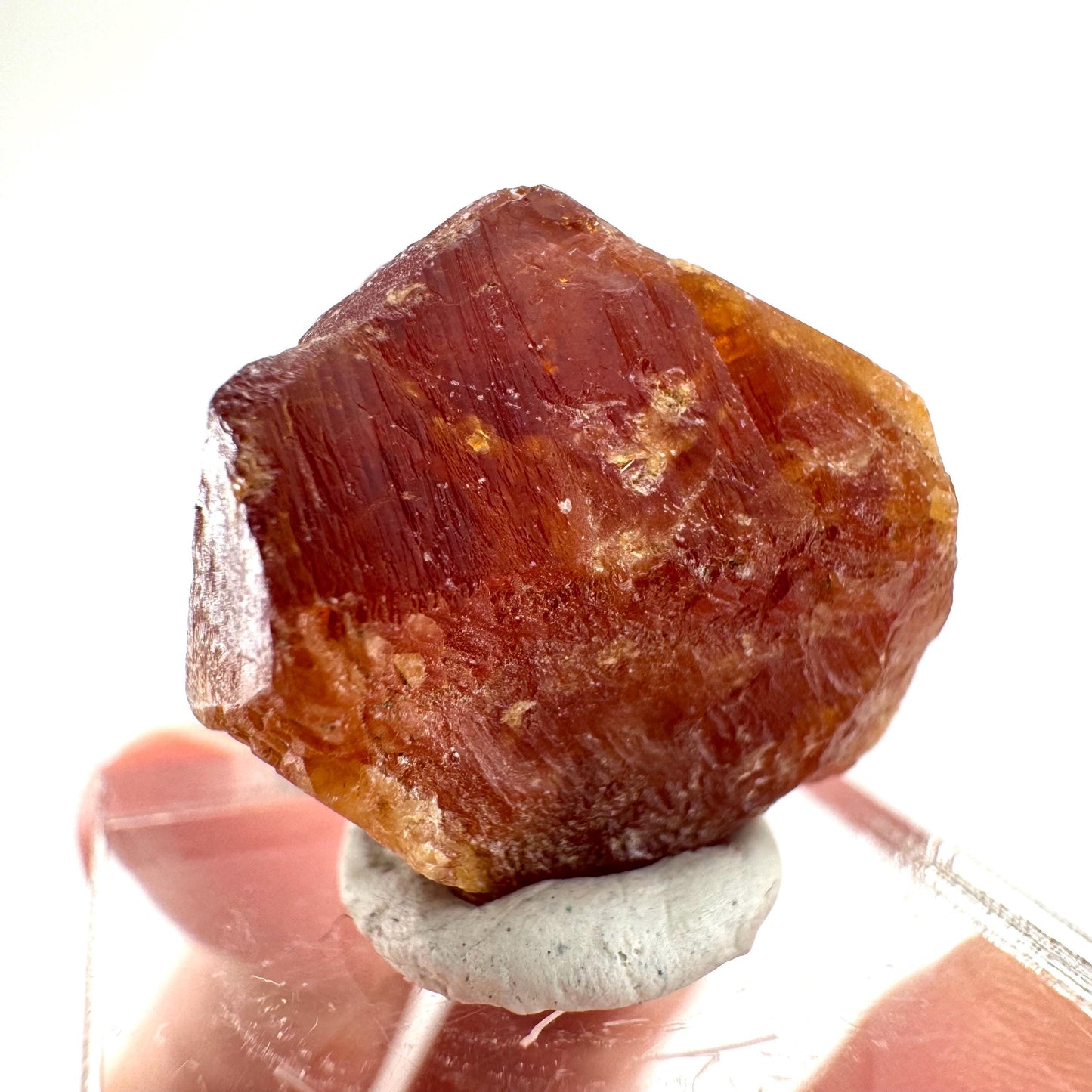 Scheelite (Pakistan) | natural orange scheelite, scheelite crystal, mineral specimen, rare crystals