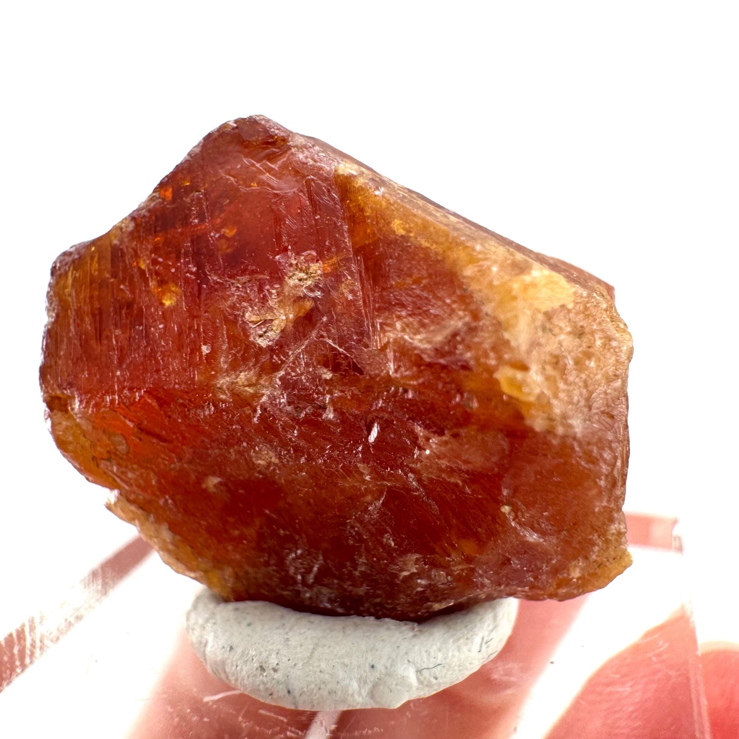 Scheelite (Pakistan) | natural orange scheelite, scheelite crystal, mineral specimen, rare crystals