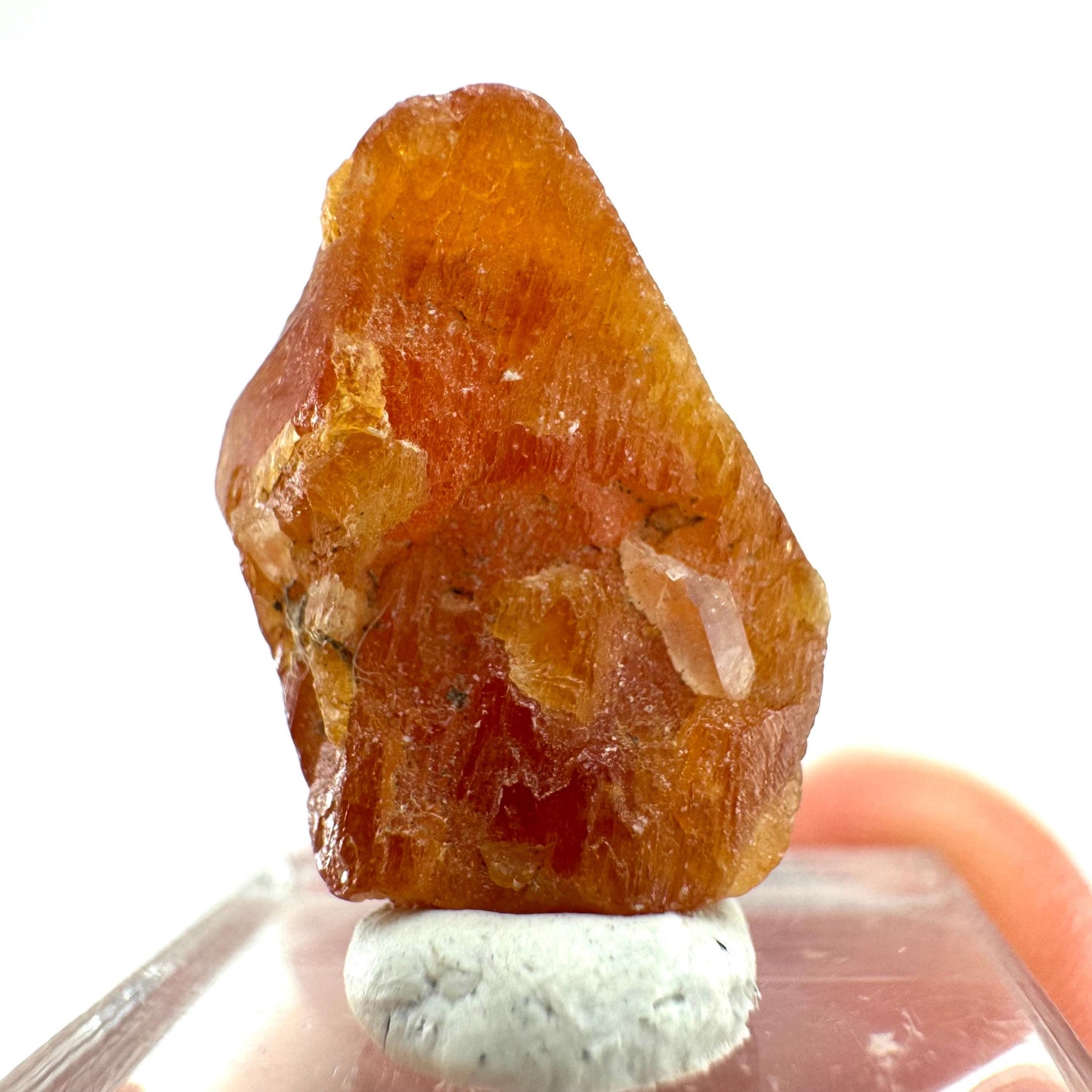 Scheelite (Pakistan) | natural orange scheelite, scheelite crystal, mineral specimen, rare crystals